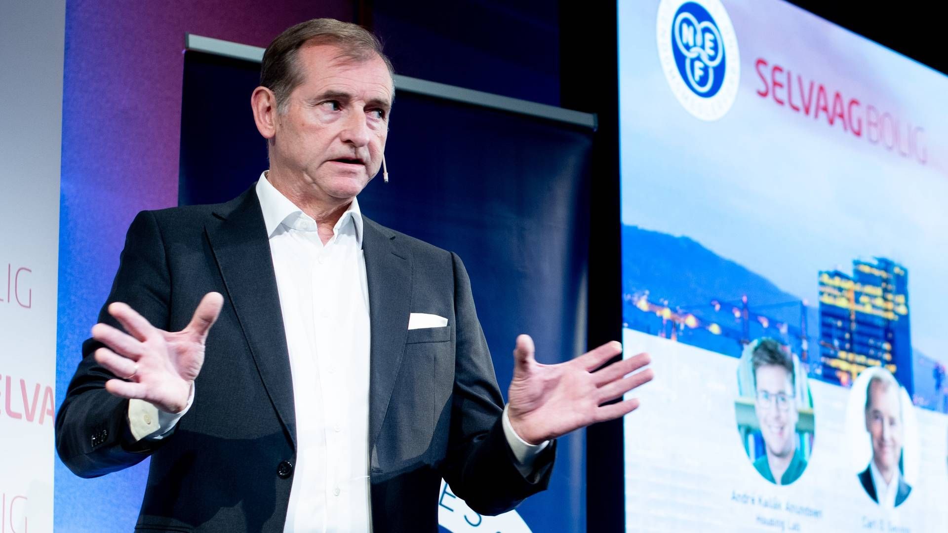 Administrerende direktør Carl O. Geving i Norges Eiendomsmeglerforbund. | Foto: Vidar Sandnes