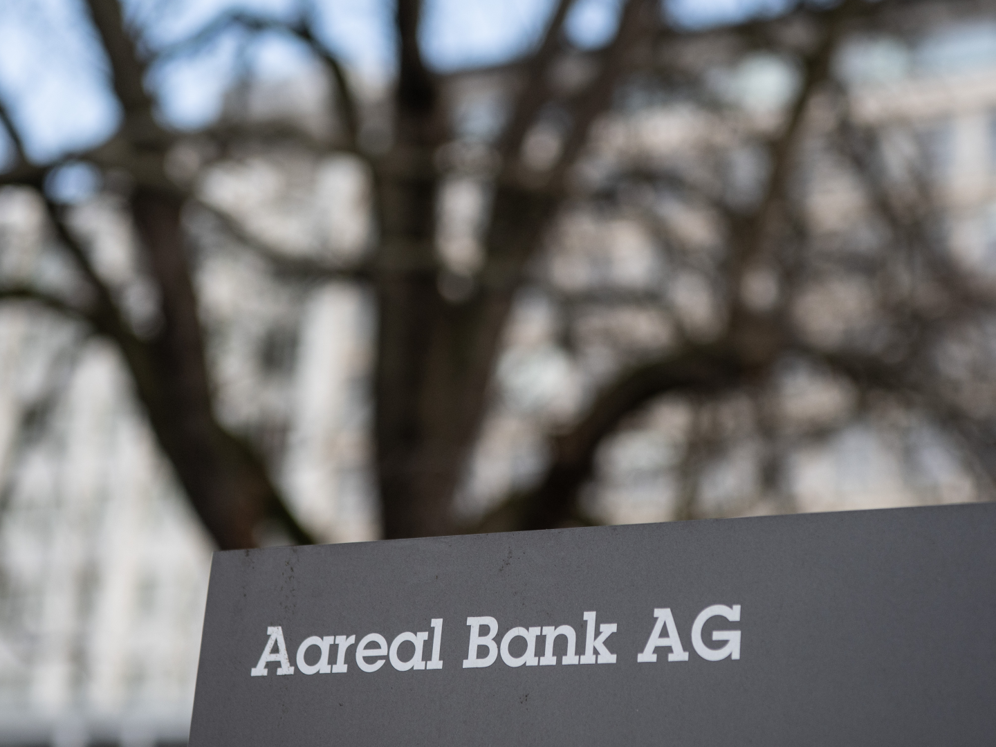 Die Aareal-Bank in Wiesbaden. | Foto: picture alliance/dpa | Boris Roessler