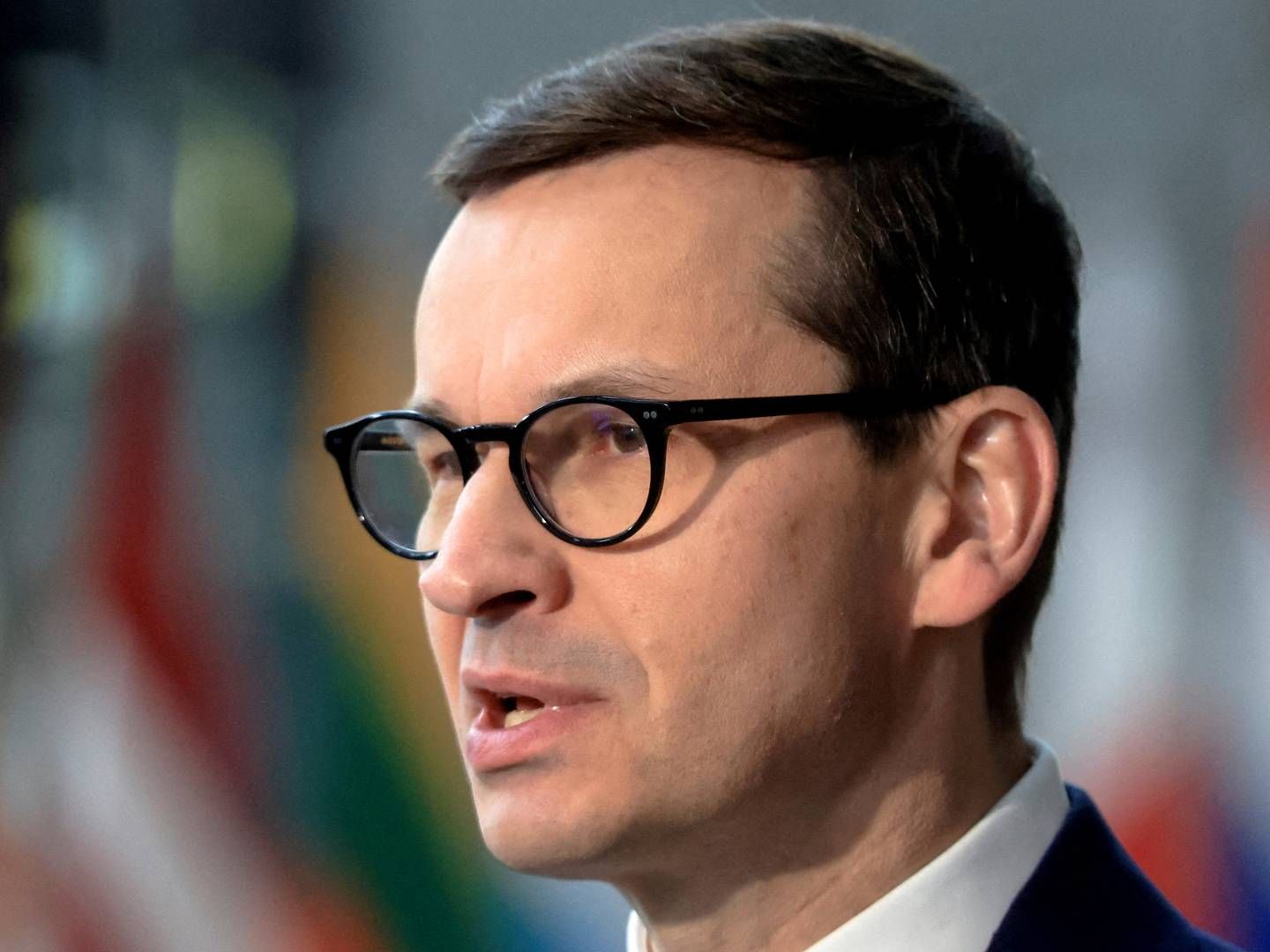 Polish Prime Minister Mateusz Morawiecki has informed that the nation's gas supplies are steady despite Russia's halting of gas flows. | Photo: Wolfgang Rattay/REUTERS / X00227