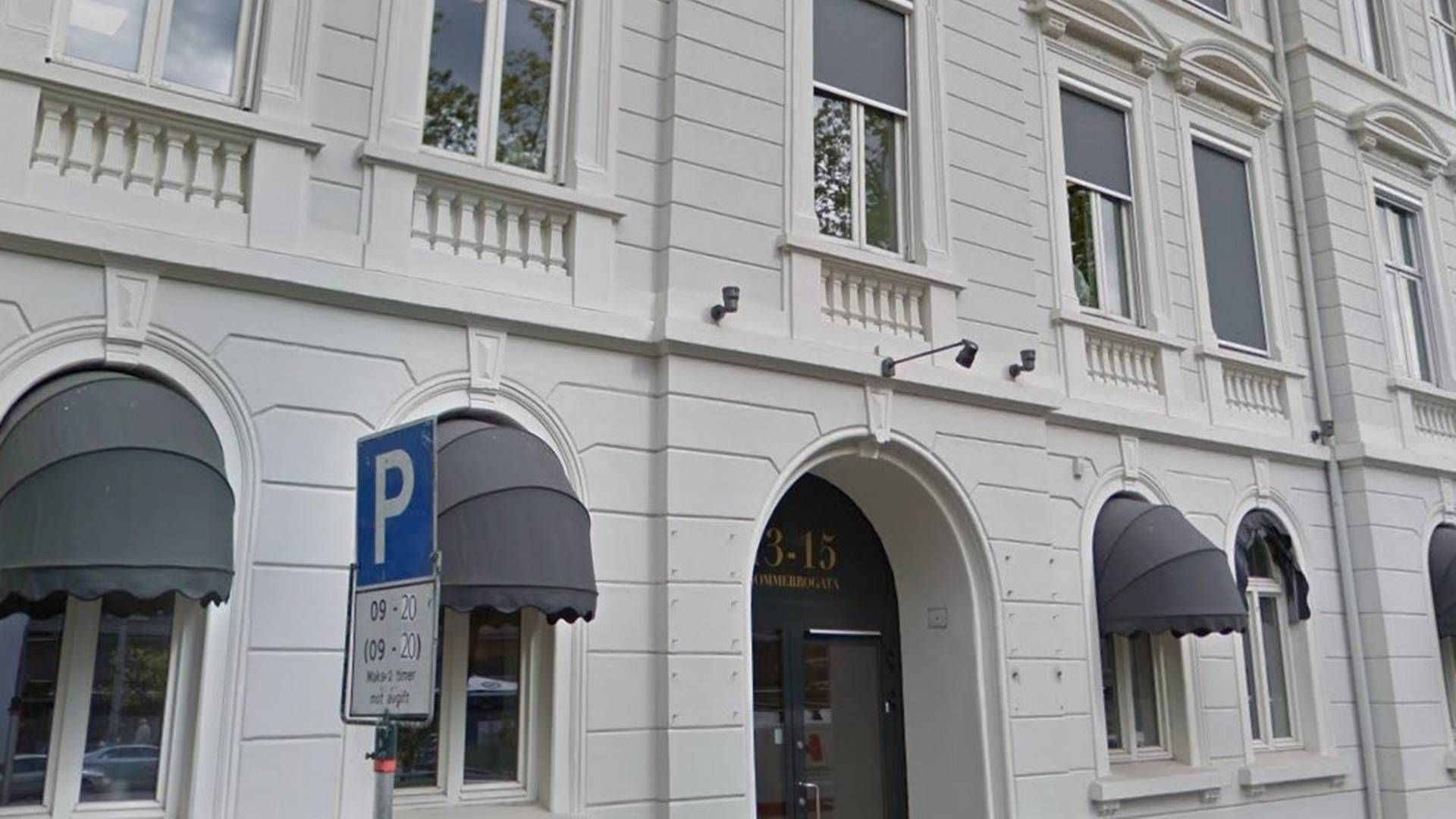 CLP har adresse i Sommerrogata 13-15 i Oslo. | Foto: Google Street View