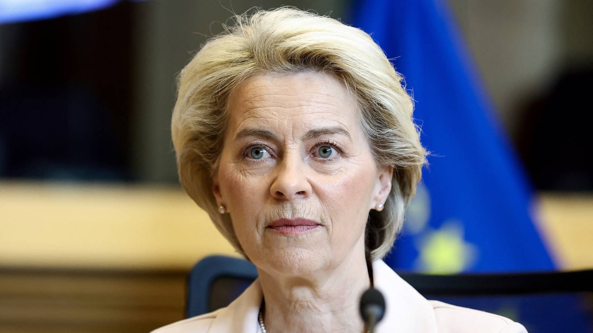 EU-kommissionsformand Ursula von der Leyen. | Foto: Pool/Reuters/Ritzau Scanpix