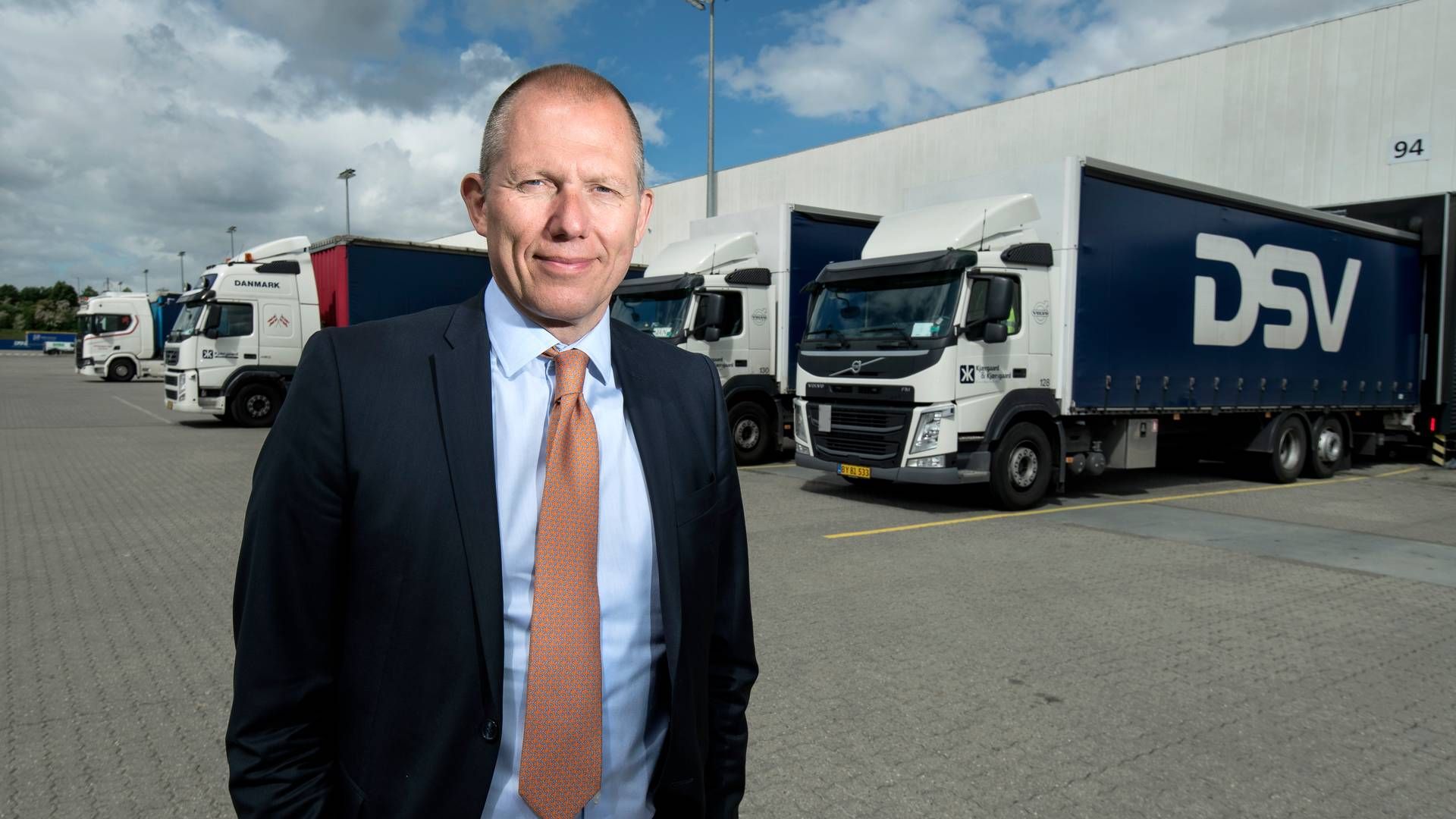 Jens Bjørn Andersen, adm. direktør, DSV. | Foto: Lars Krabbe/Foto: Lars Krabbe/Ritzau Scanpix