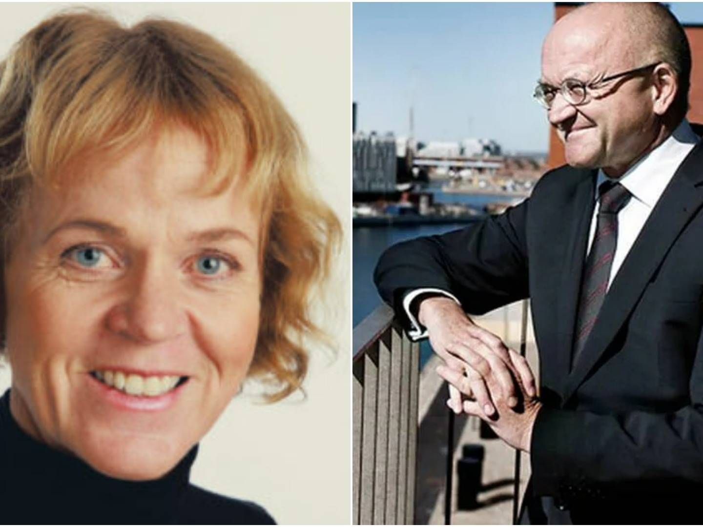 Helena Olin, Head of Real Assets at AP2 and Torben Möger Pedersen, CEO at PensionDanmark. Both pension funds have invested in several of CIP's funds. | Photo: PR / AP 2 & PensionDanmark