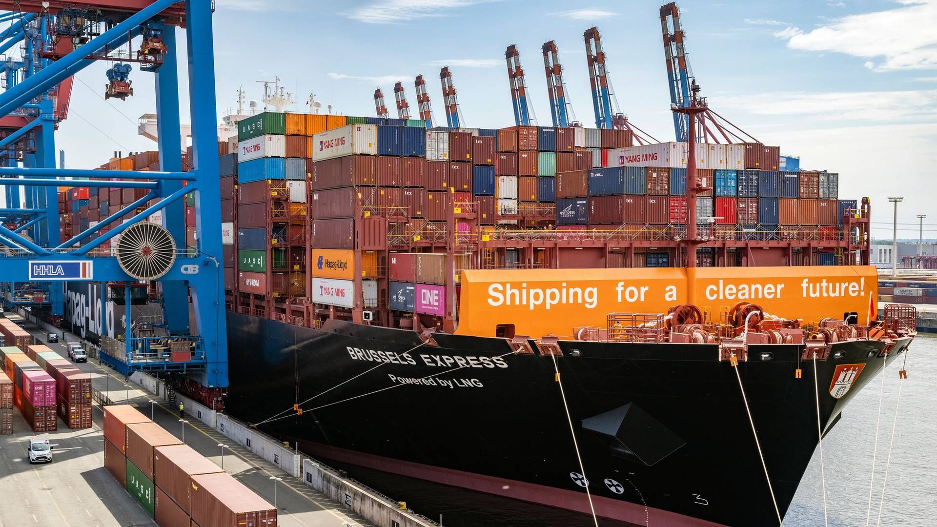 Hapaq-Lloyd har haft vind i sejlene i begyndelsen af 2022. | Foto: Hapag-Lloyd/Thies Raetzke