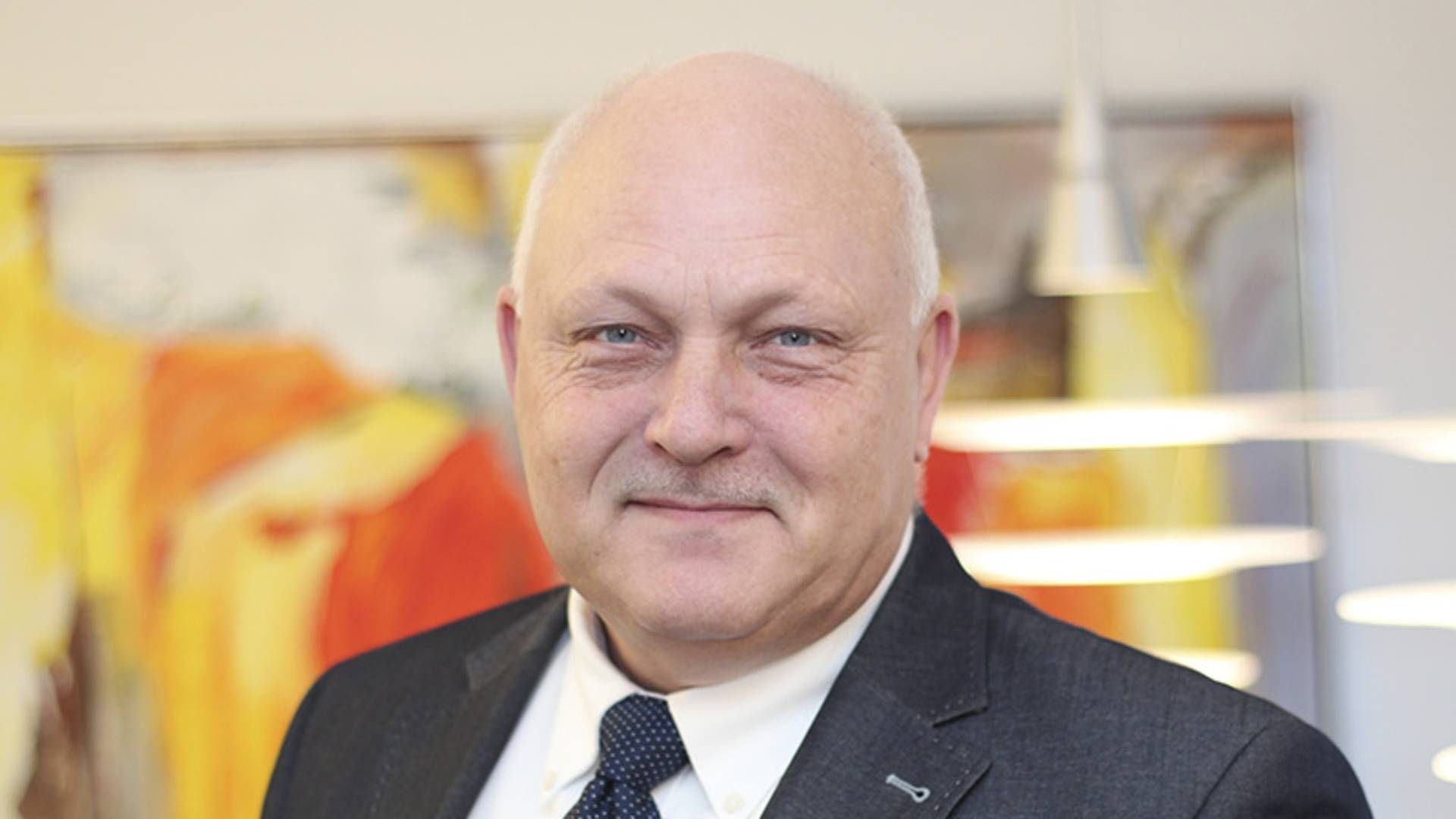 Holger Bruun, adm. direktør i Nordfyns Bank, er tilfreds med starten på 2021. | Foto: PR/Nordfyns Bank