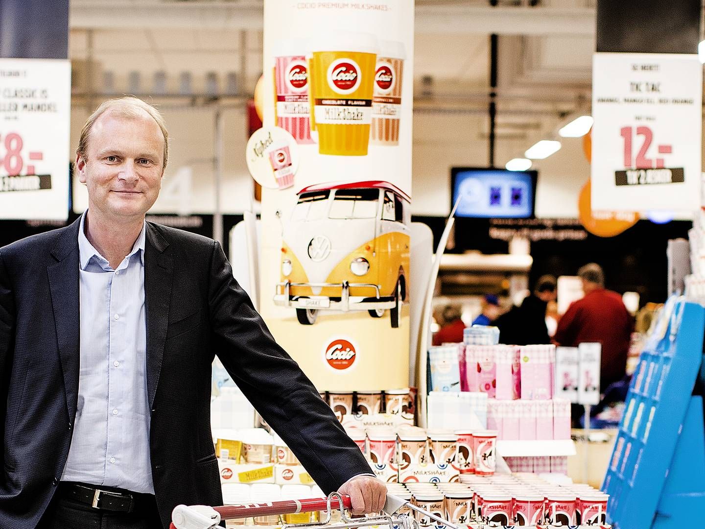 Bestyrelsesformand Lasse Bolander, blåstempler 2021-regnskabet trods lavere lønsomhed og milliontab i discountkæden Fakta. | Foto: Stine Bidstrup/ERH