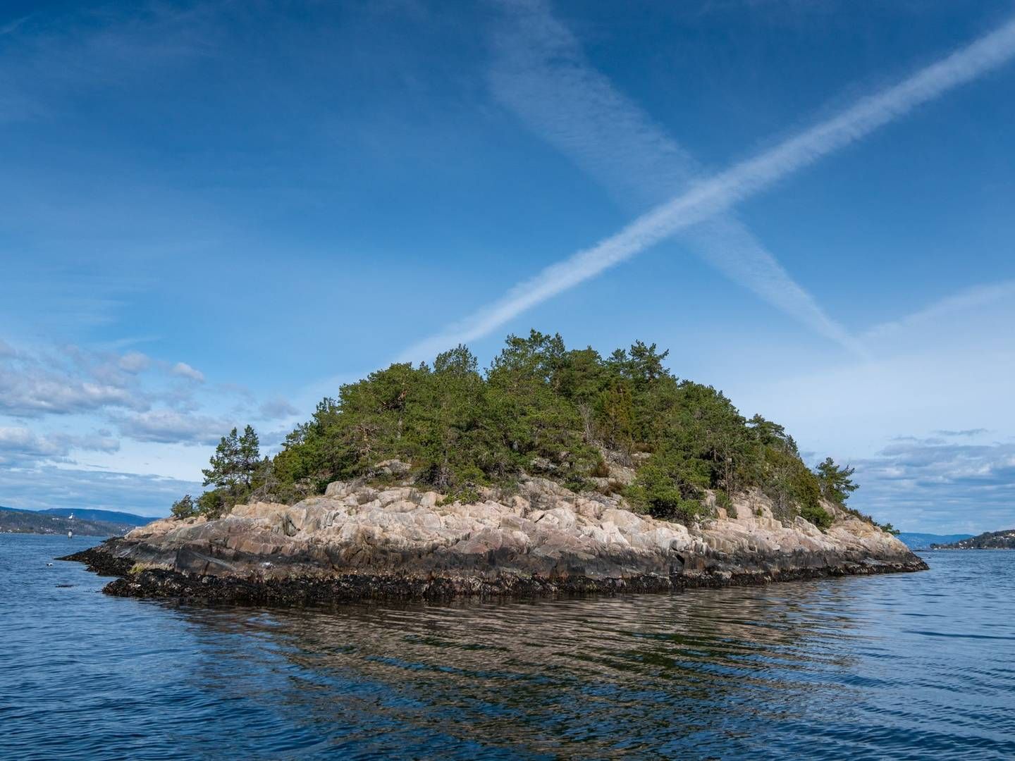 Sparebankstiftelsen DNB har kjøpt Lågøya, som ligger sentralt i Indre Oslofjord. | Foto: Linn Hines, DNT