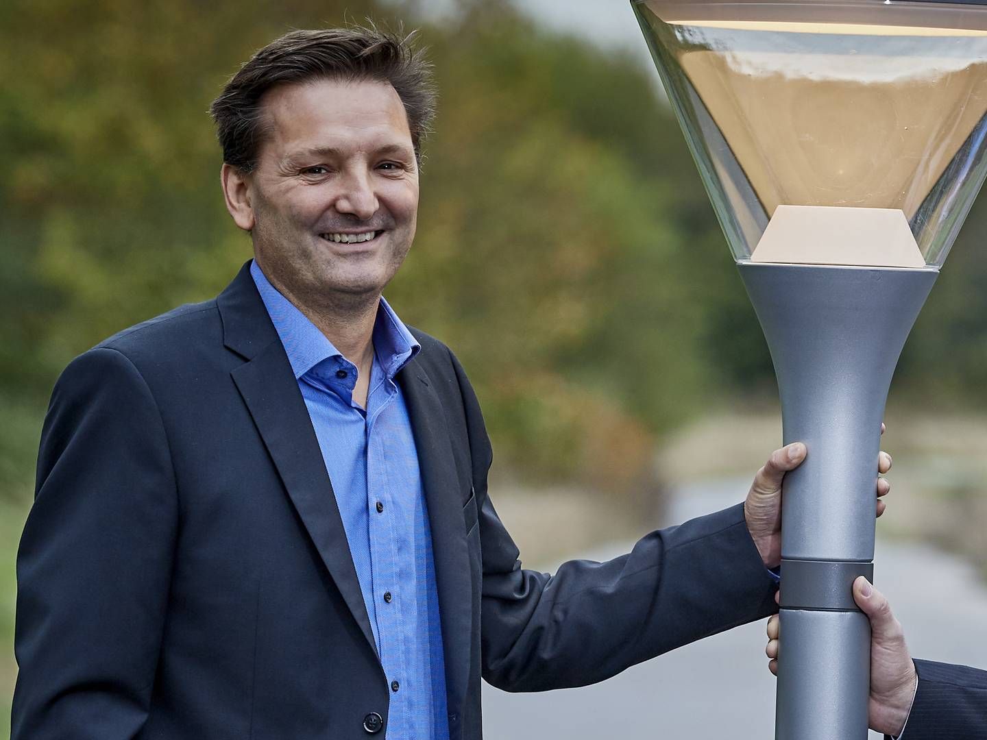 Den nye adm. direktør i belysningsvirksomheden Led Ibond, Martin Løbel, der overtager efter Pia Stangerup | Foto: Cibicom / PR