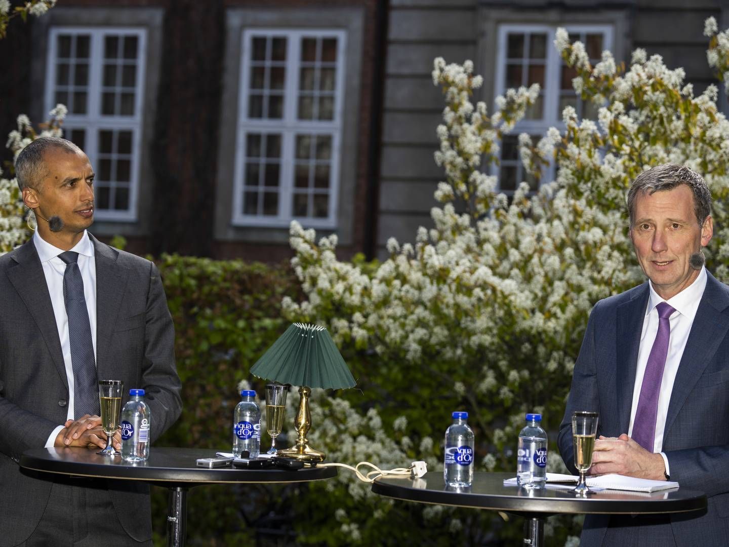 Mattias Tesfaye (tv.) overtog mandag rollen som justitsminister efter Nick Hækkerup. | Foto: Martin Sylvest
