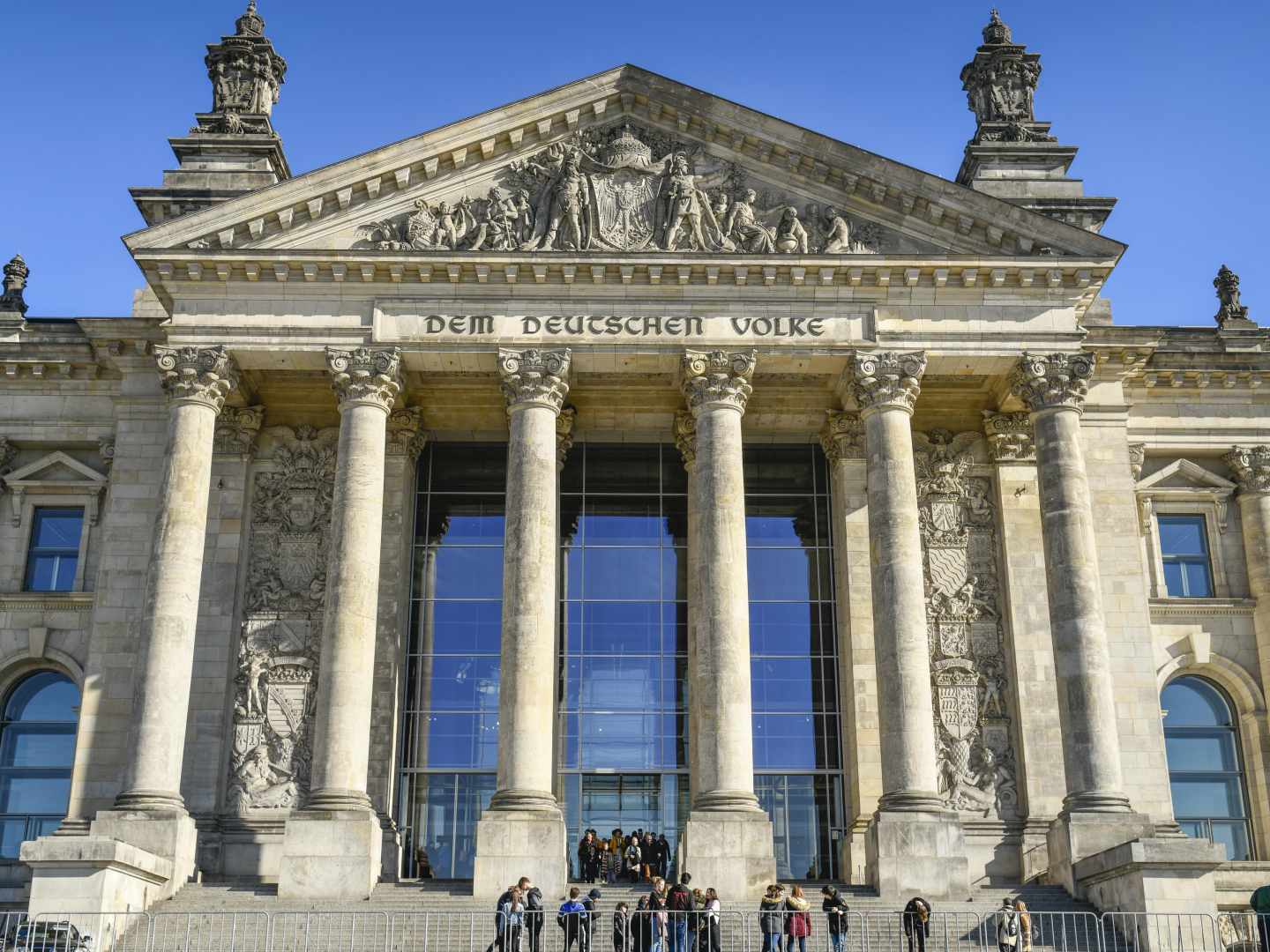 Das Reichstagsgebäude in Berlin. | Foto: picture alliance / Bildagentur-online/Schoening