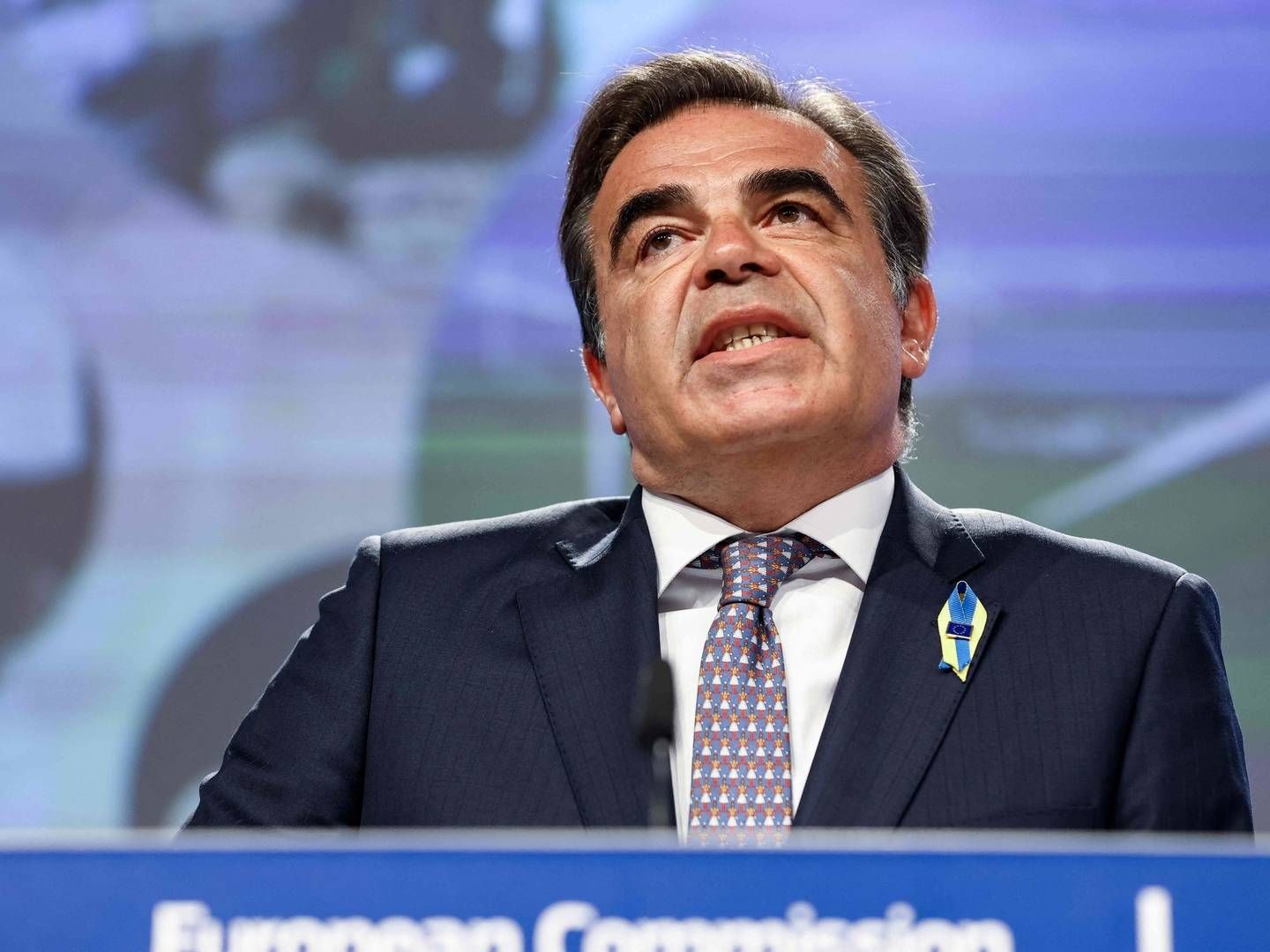 Margaritis Schinas, vice-president of the European Commission | Photo: Kenzo Tribouillard/AFP / AFP