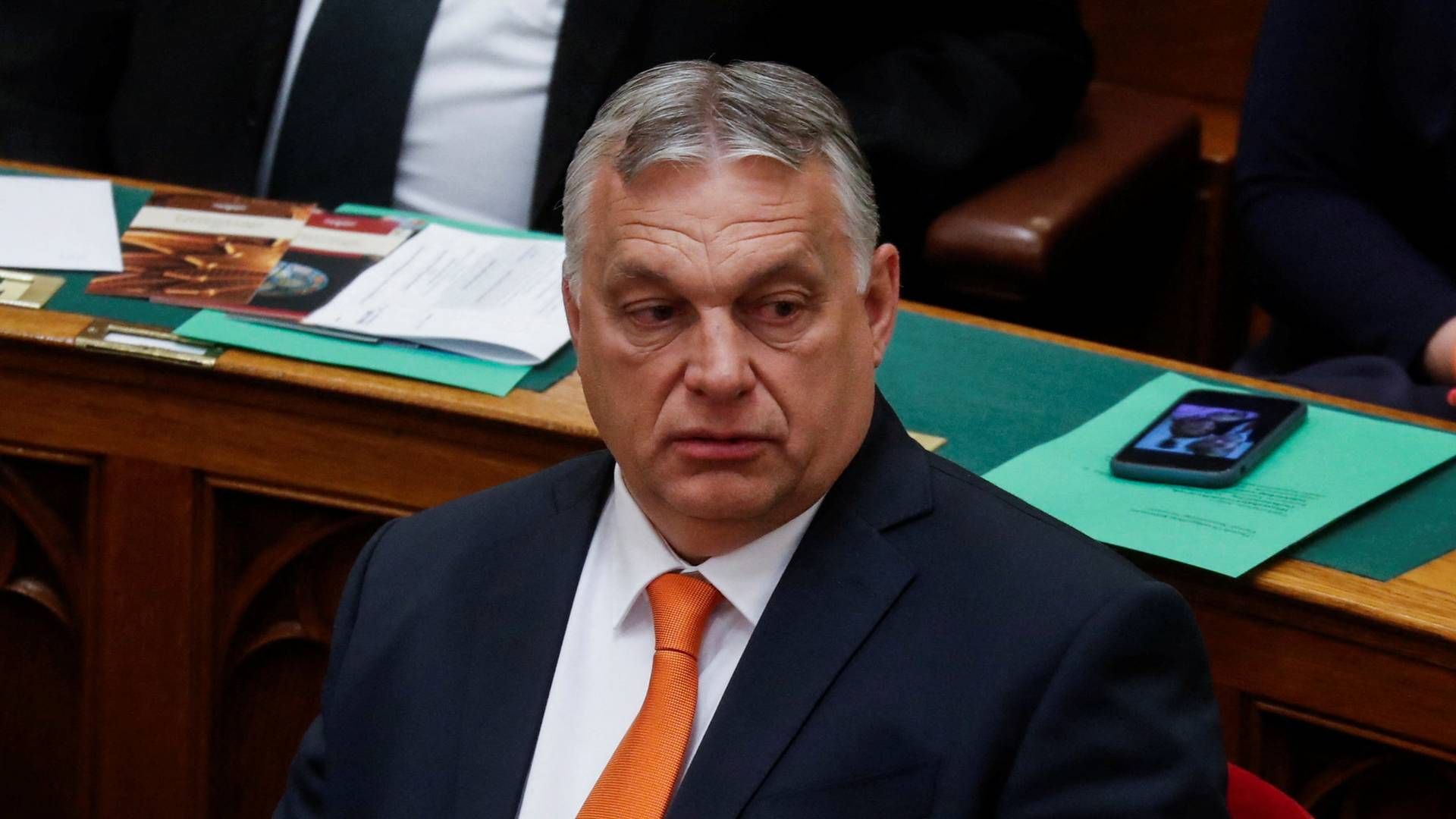 Ungarns premierminister, Viktor Orbán. | Foto: BERNADETT SZABO/REUTERS / X02784