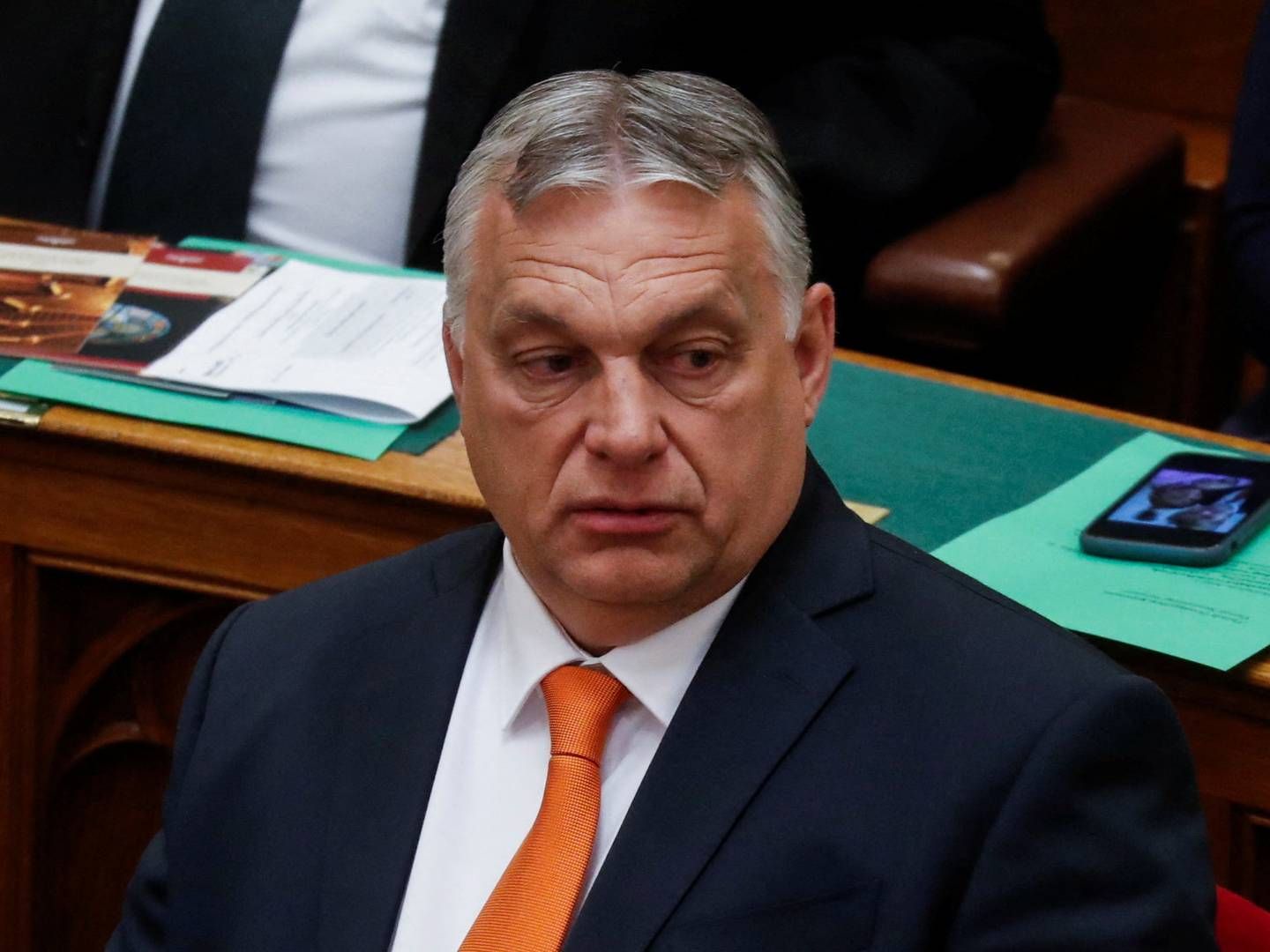 Ungarns premierminister, Viktor Orbán. | Foto: BERNADETT SZABO/REUTERS / X02784