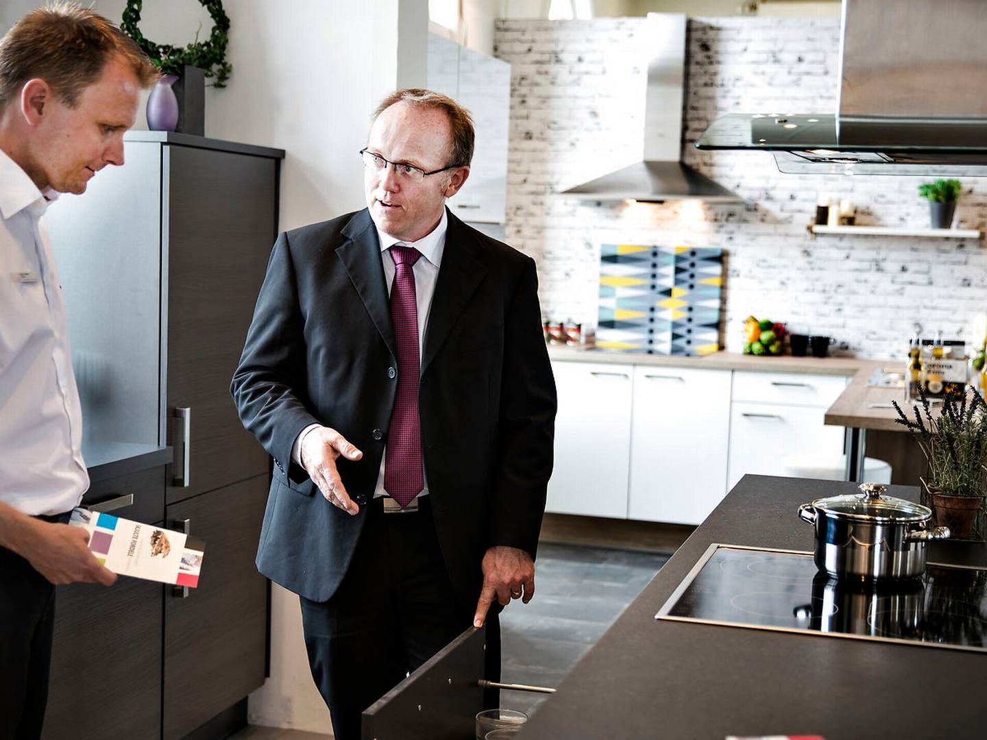 Adm. direktør Hjalmar Skovholm Hansen forventer ikke fremgang for Vordingborg Køkkenet i 2022. | Foto: Bidstrup Stine/Ritzau Scanpix