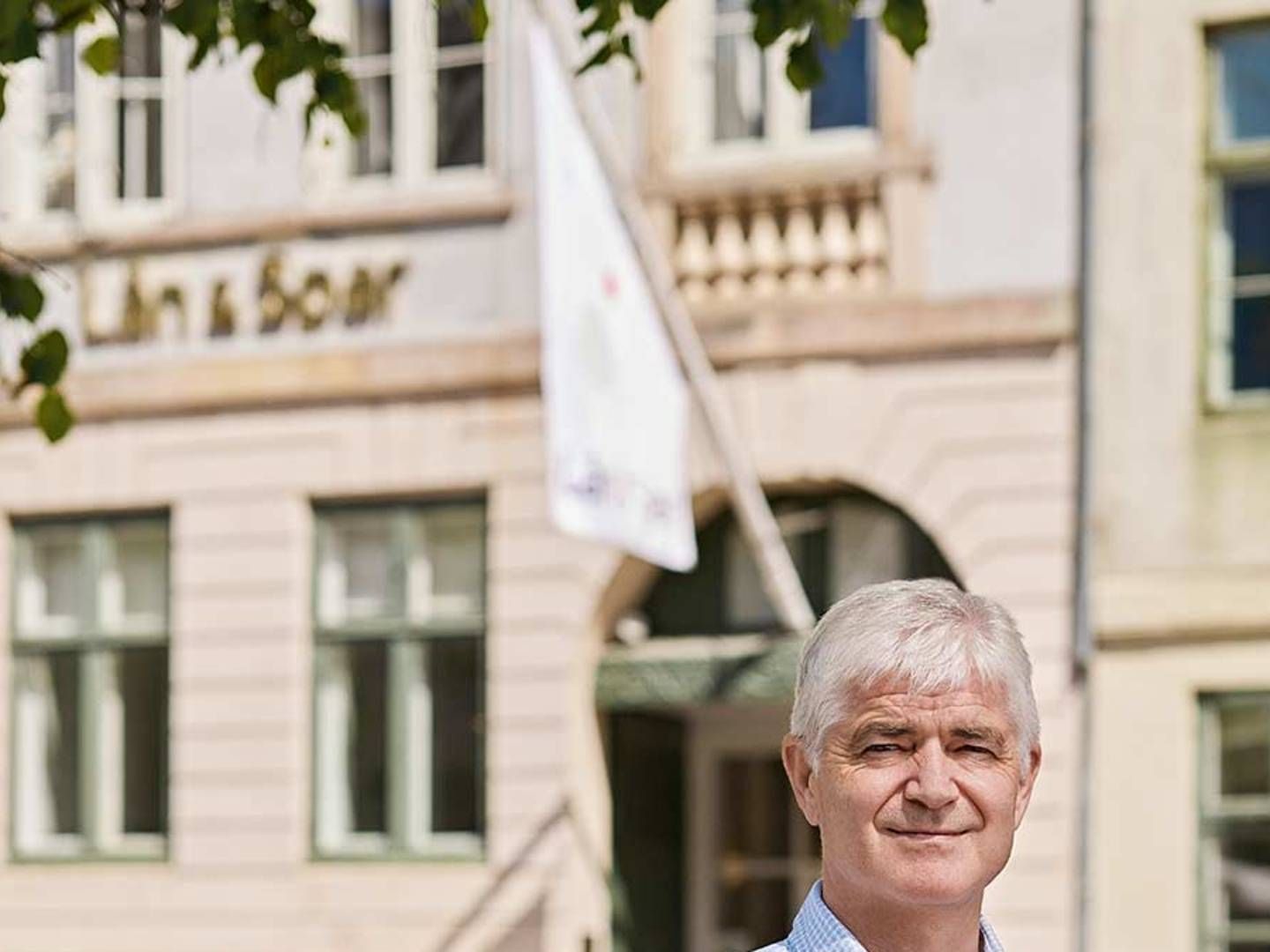 Lån & Spar-topchef John Christiansen kan glæde sig over, at bankens basisresultat er steget med knap 50 pct. i første kvartal. | Foto: Lån & Spar / PR