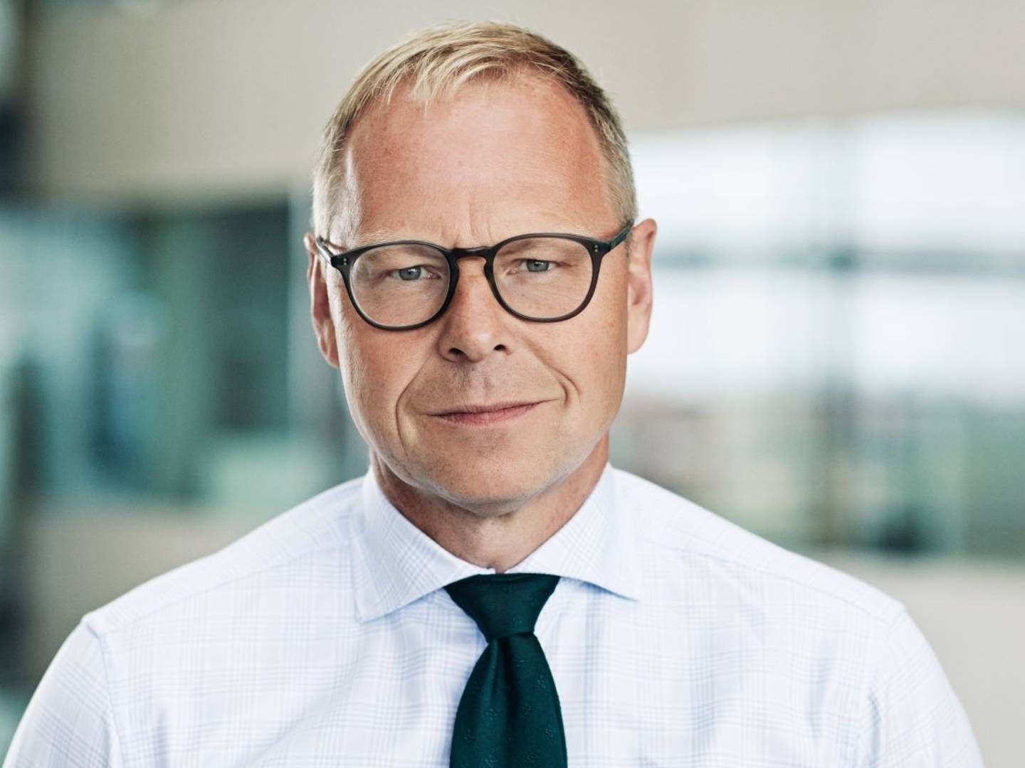 Koncernchef Michael Rasmussen kan skubbe forventningerne til Nykredit årsresultat i vejret. | Foto: PR/Nykredit