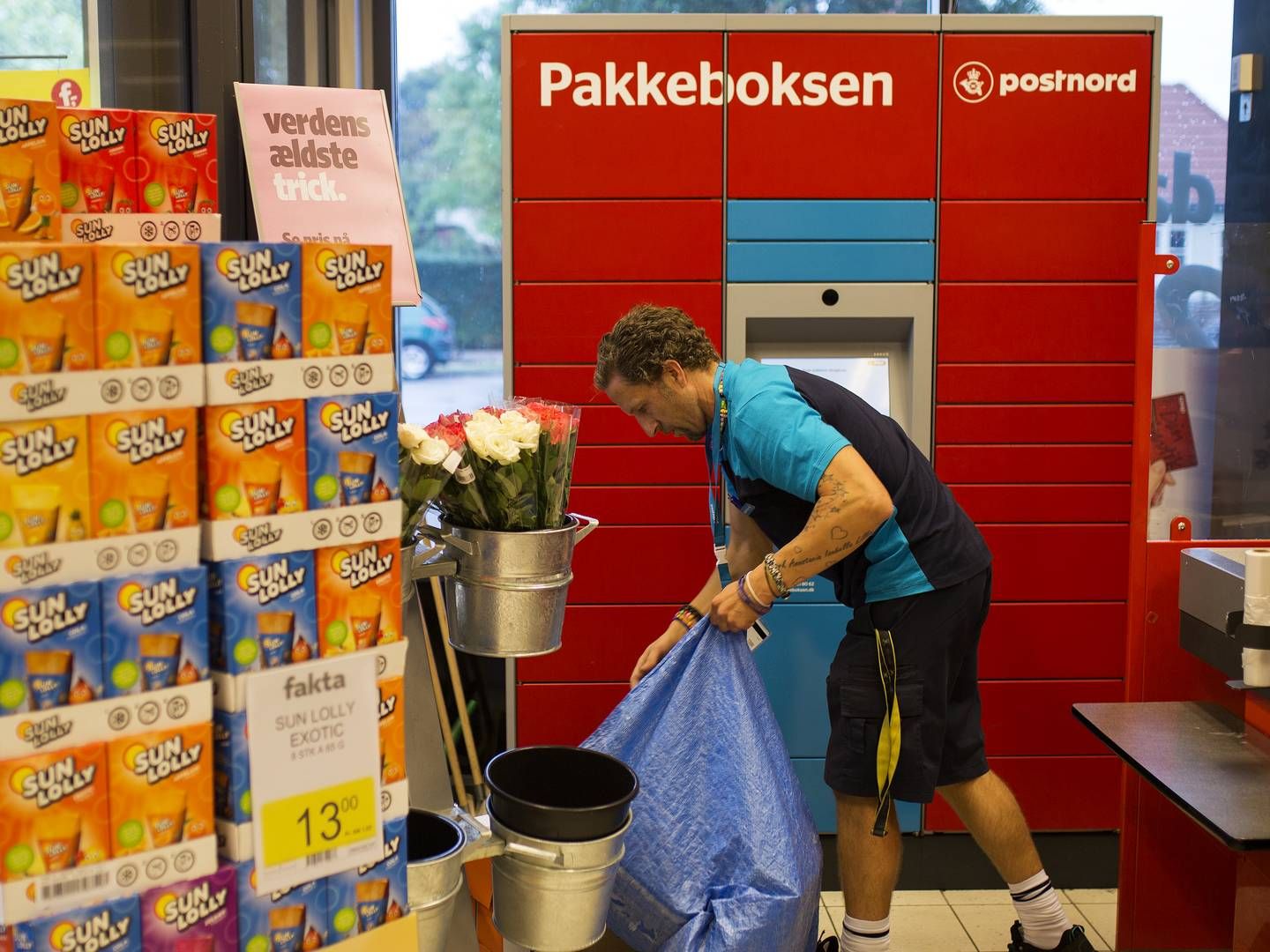 I fremtiden kan danskere måske slippe for at skulle hente deres pakker i bokse som her. | Foto: Andreas Haubjerg