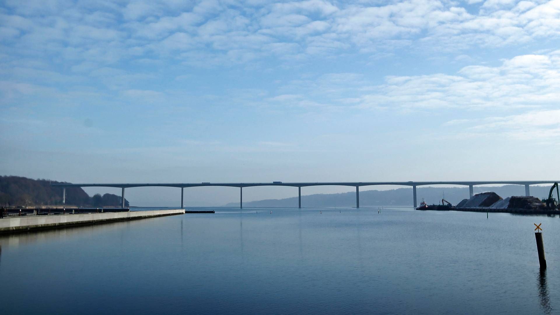 Vejlefjordbroen er blandt de broer, der skal udføres vedligehold på i år. | Foto: Jens Dresling/Ritzau Scanpix