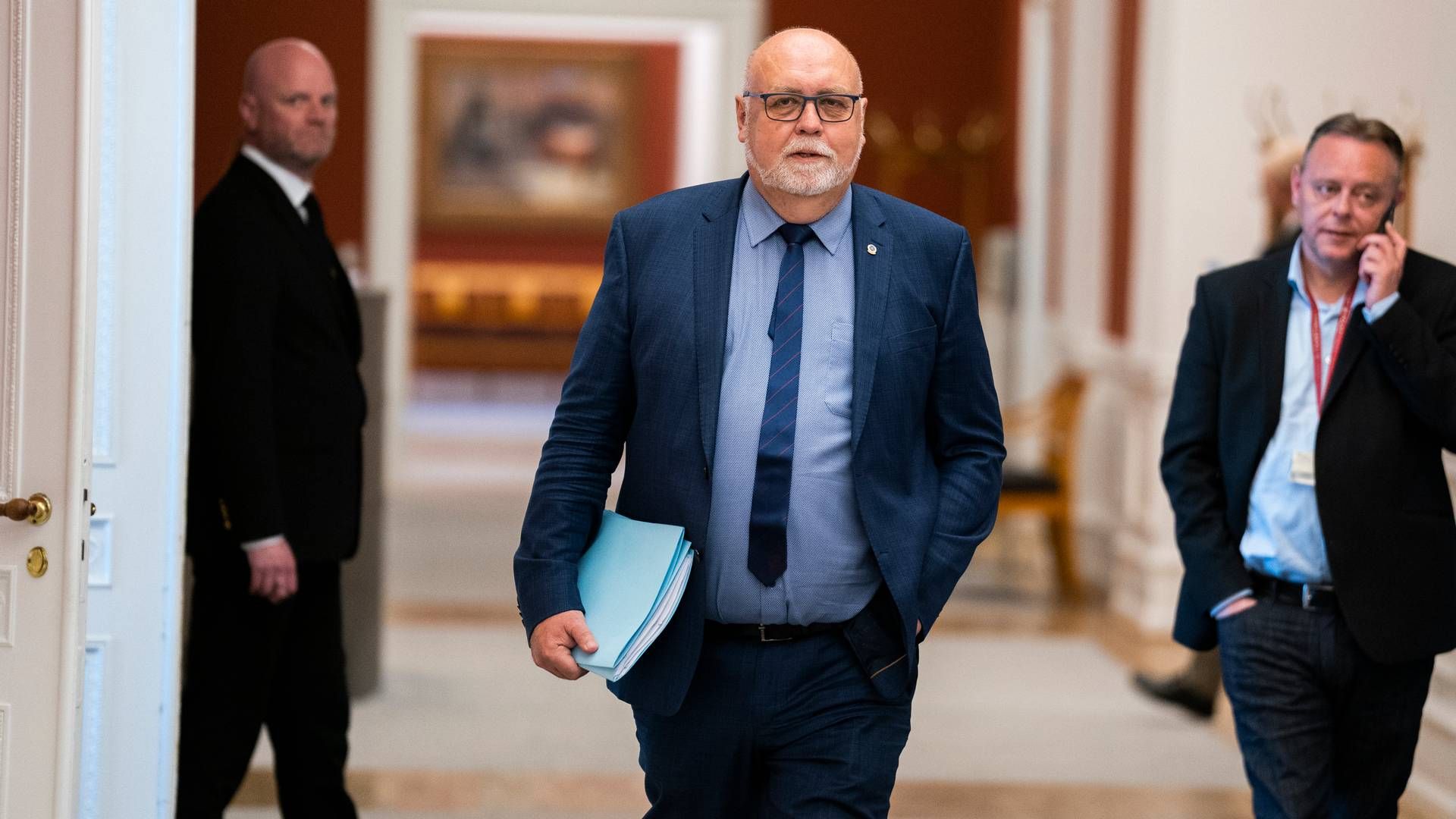 Transportordfører hos Venstre, Kristian Pihl Lorentzen, har været blandt drivkræfterne i at bevare 11 kg-reglen. | Foto: Martin Sylvest/Ritzau Scanpix