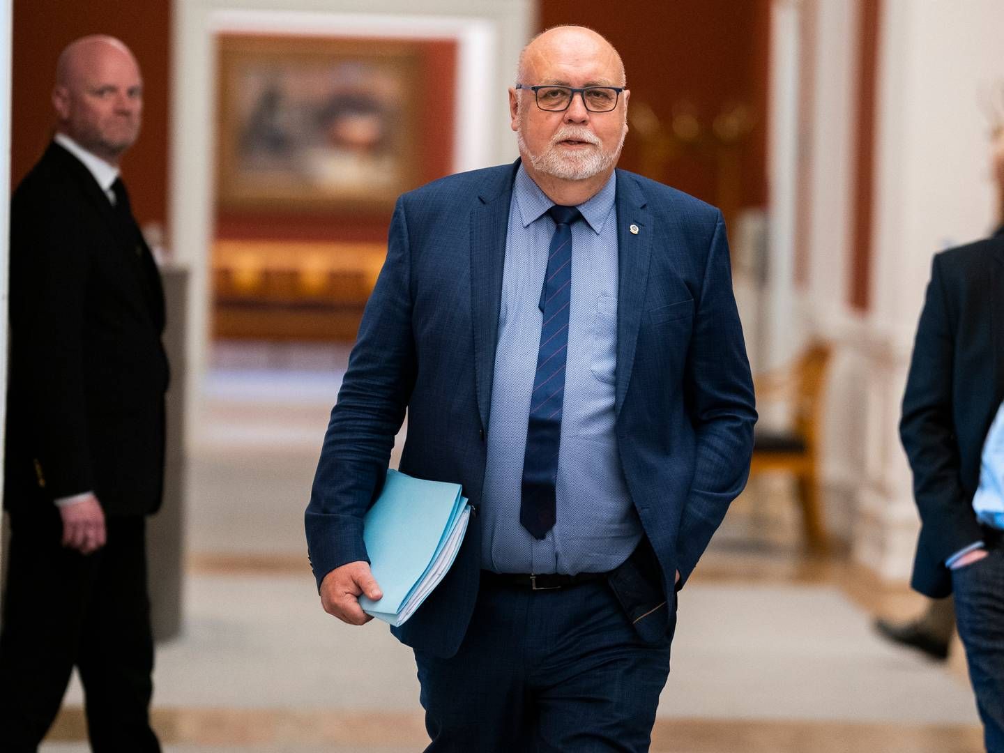 Transportordfører hos Venstre, Kristian Pihl Lorentzen, har været blandt drivkræfterne i at bevare 11 kg-reglen. | Foto: Martin Sylvest/Ritzau Scanpix