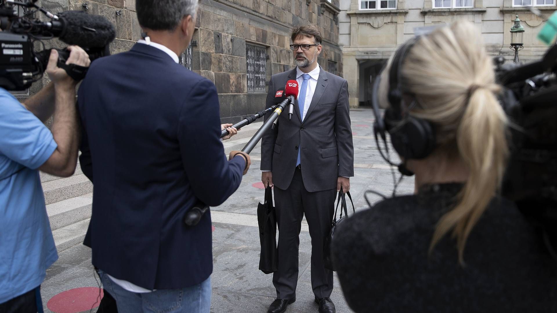 Jon Lauritzen er partner i DLA Piper og blandt andet kendt i offentligheden som anklager i rigsretssagen mod tidligere minister Inger Støjberg. | Foto: Finn Frandsen