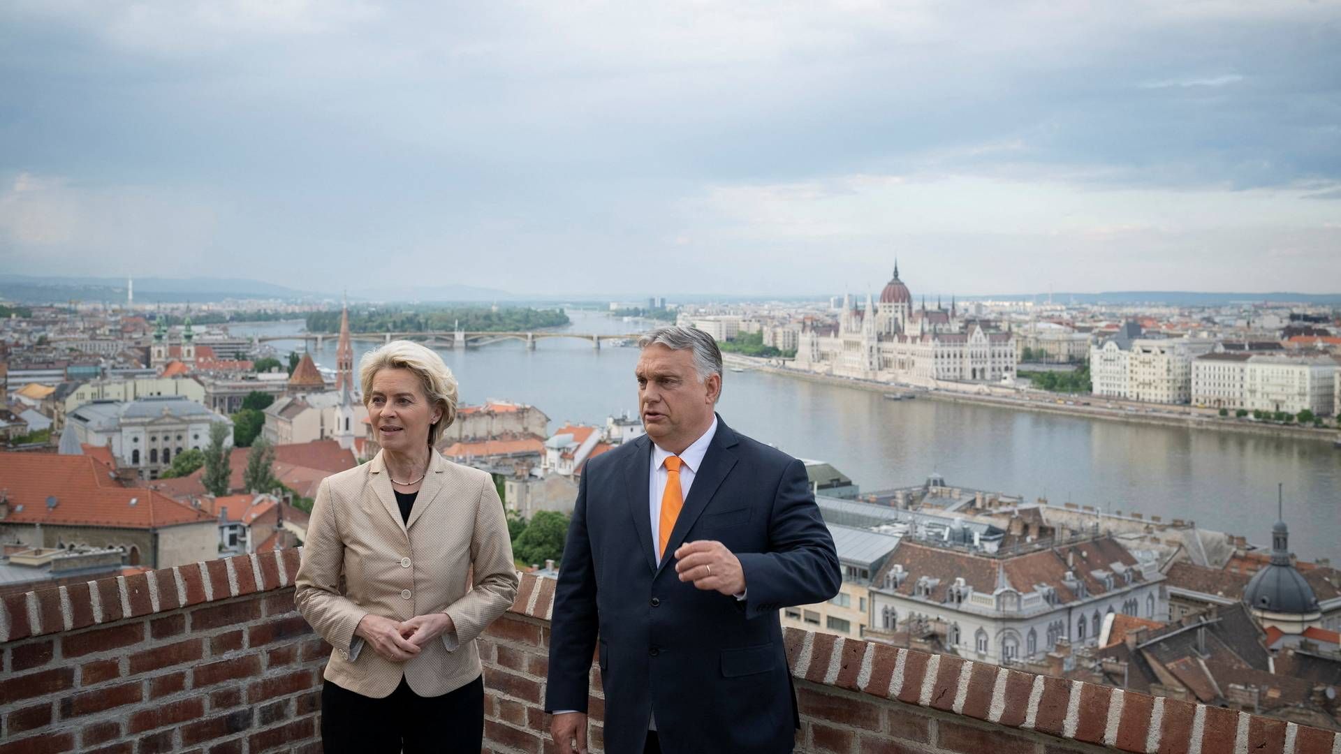 Ursula von der Leyen og Viktor Orban | Foto: HUNGARIAN PM'S PRESS OFFICE/VIVI/VIA REUTERS / X80001