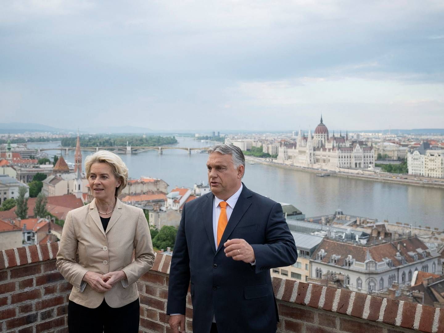 Ursula von der Leyen og Viktor Orban | Foto: HUNGARIAN PM'S PRESS OFFICE/VIVI/VIA REUTERS / X80001