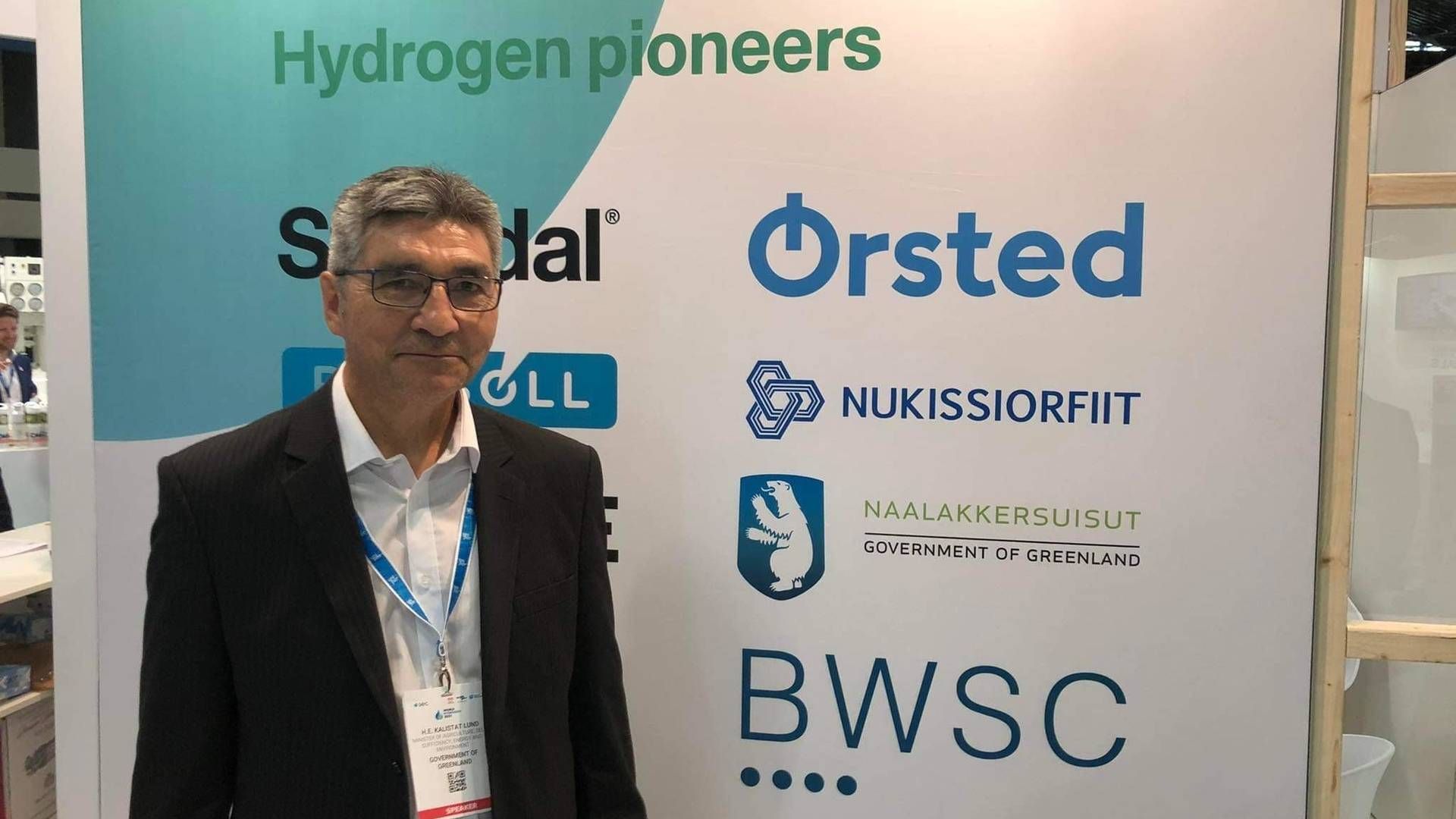 Grønlands Naalakkersuisoq – selvstyreminister – for bl.a. energi, Kalistat Lund, åbnede tirsdag for muligheden for hydrohydrogen. | Foto: Naalakkersuisut