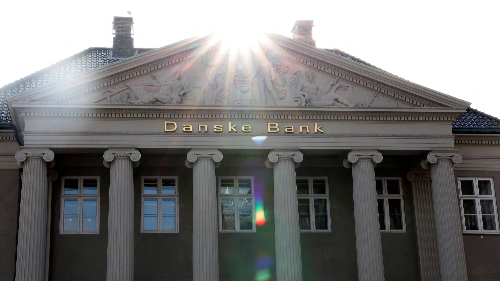 Danske Bank oplevede et bundlinjefald på 22,1 pct. i årets første kvartal. | Foto: Jacob Gronholt-Pedersen/REUTERS / X04292