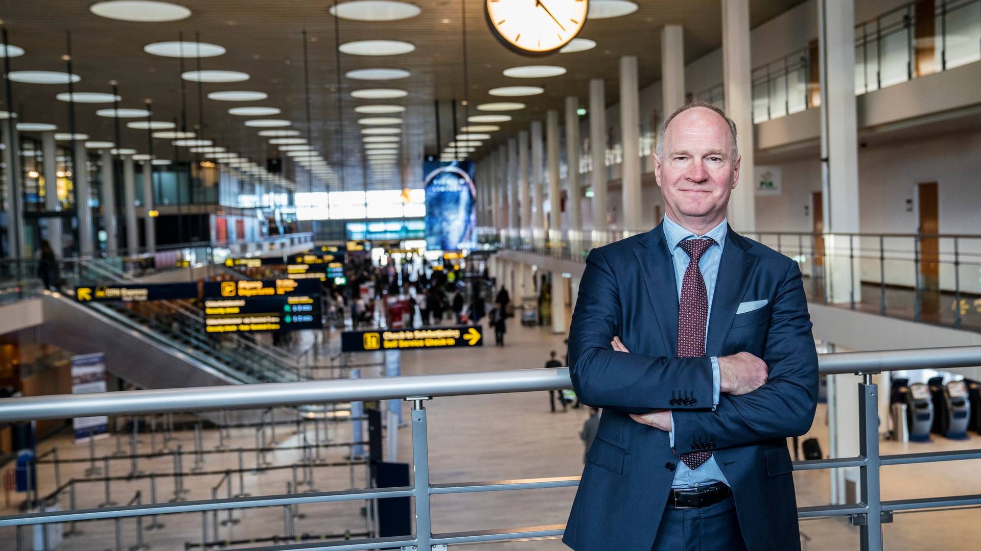 Thomas Woldbye, adm. direktør i Københavns Lufthavn. | Foto: Stine Bidstrup/Ritzau Scanpix