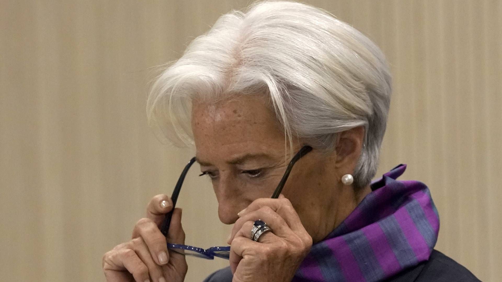 Christine Lagarde, EZB-Präsidentin. | Foto: picture alliance / ASSOCIATED PRESS | Petros Karadjias