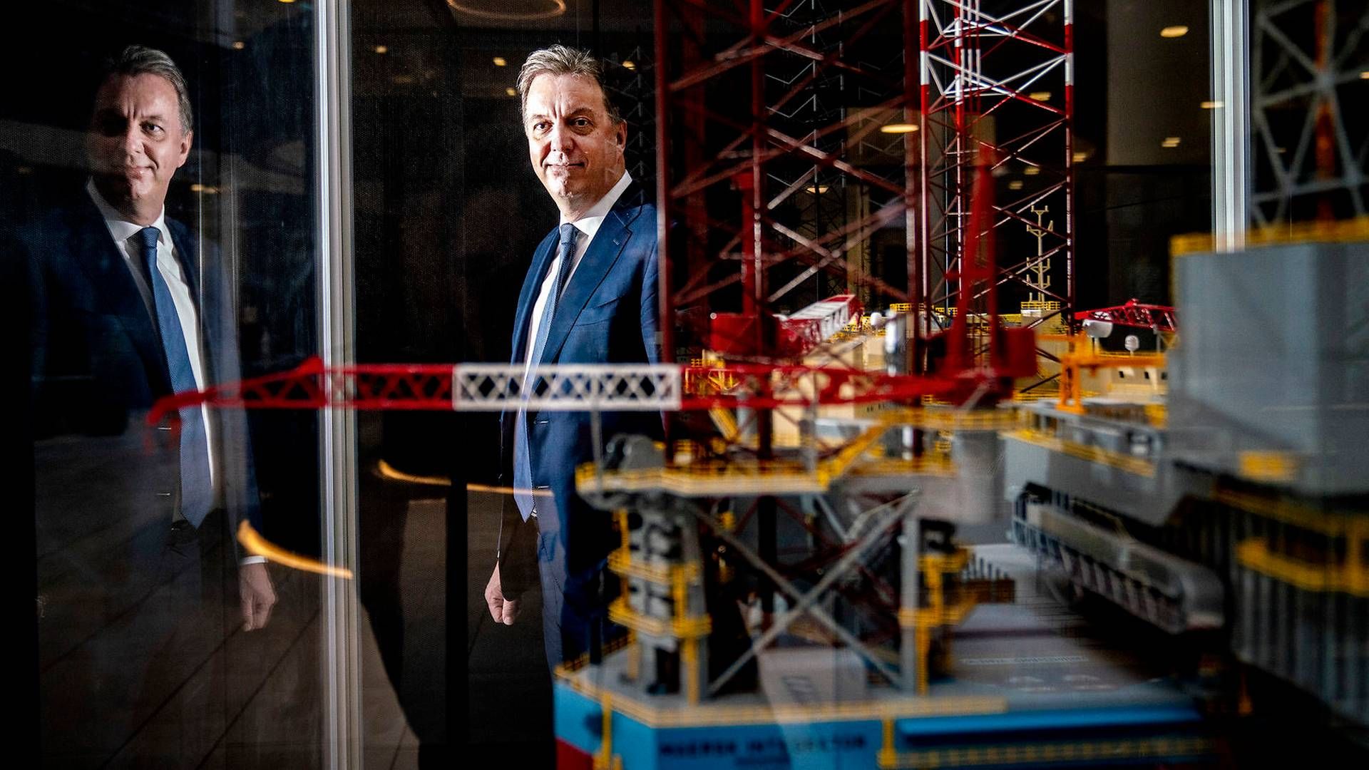 Maersk Drilling CEO Jørn Madsen will step down as soon as the upcoming merger with Noble is complete. | Photo: Stine Bidstrup/Ritzau Scanpix