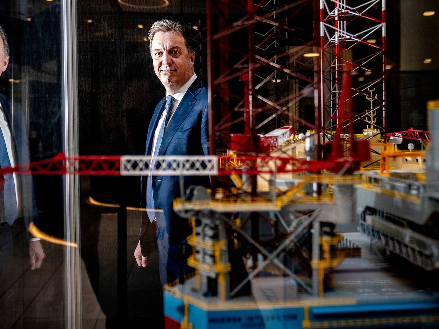 Maersk Drillings topchef, Jørn Madsen, stopper i selskabet så snart, den kommende fusion med amerikanske Noble er gået igennem. | Foto: Stine Bidstrup/Ritzau Scanpix