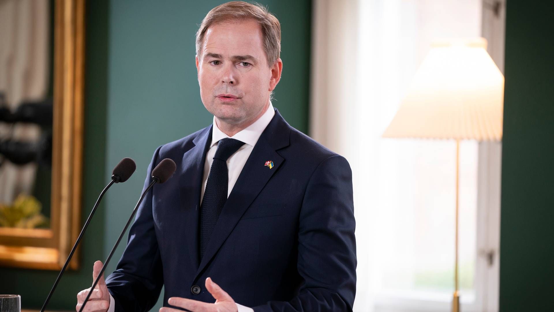 Finansminister Nicolai Wammen (S). | Foto: Liselotte Sabroe/Ritzau Scanpix