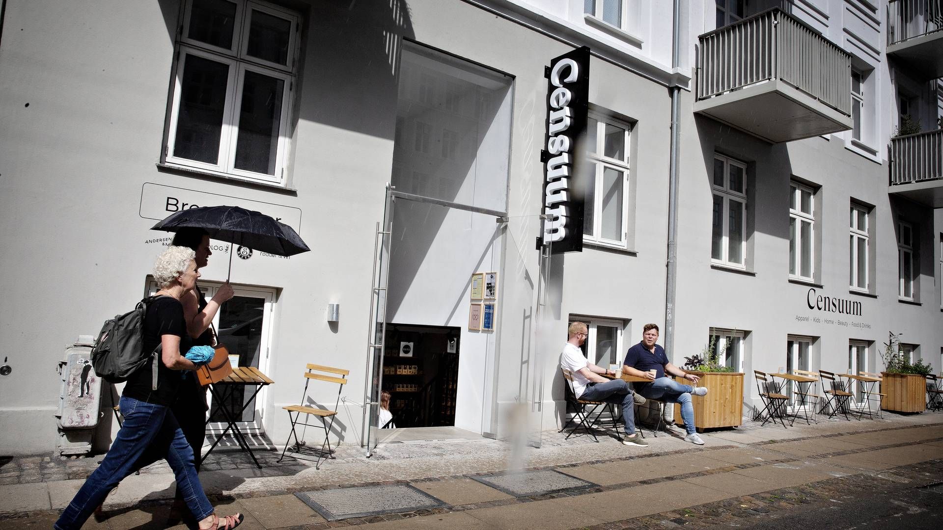 En række bæredygtige netbutikker er samlet Censuums to butikker. Her er det et billede af facaden på Censuums butik i København | Foto: Martin Lehmann / Ritzau Scanpix