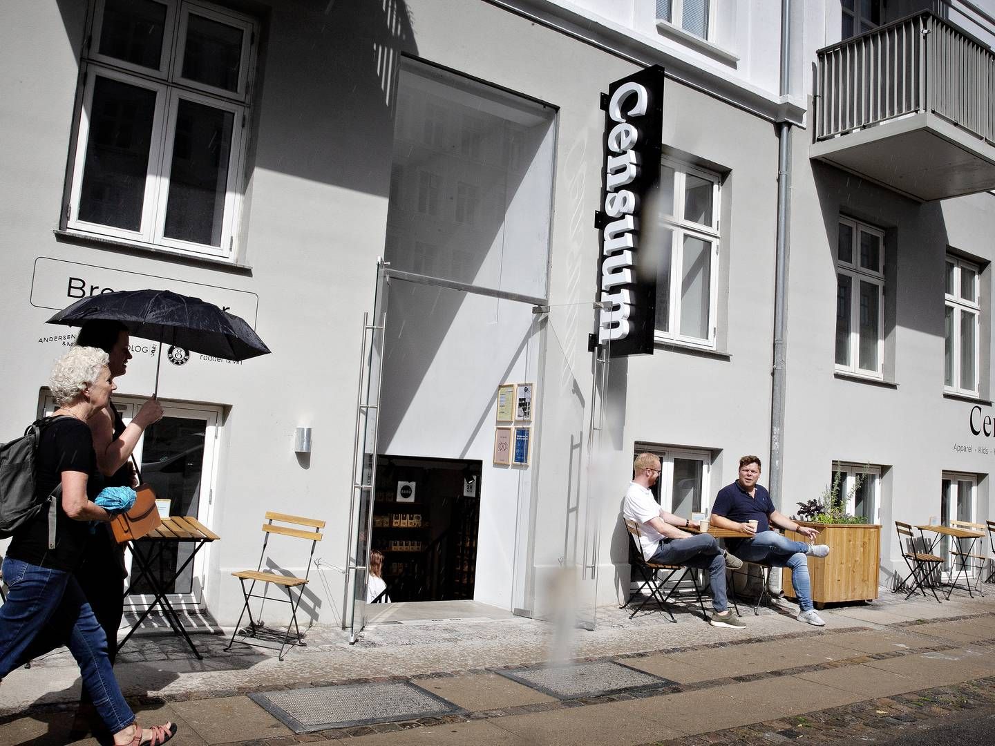 En række bæredygtige netbutikker er samlet Censuums to butikker. Her er det et billede af facaden på Censuums butik i København | Foto: Martin Lehmann / Ritzau Scanpix