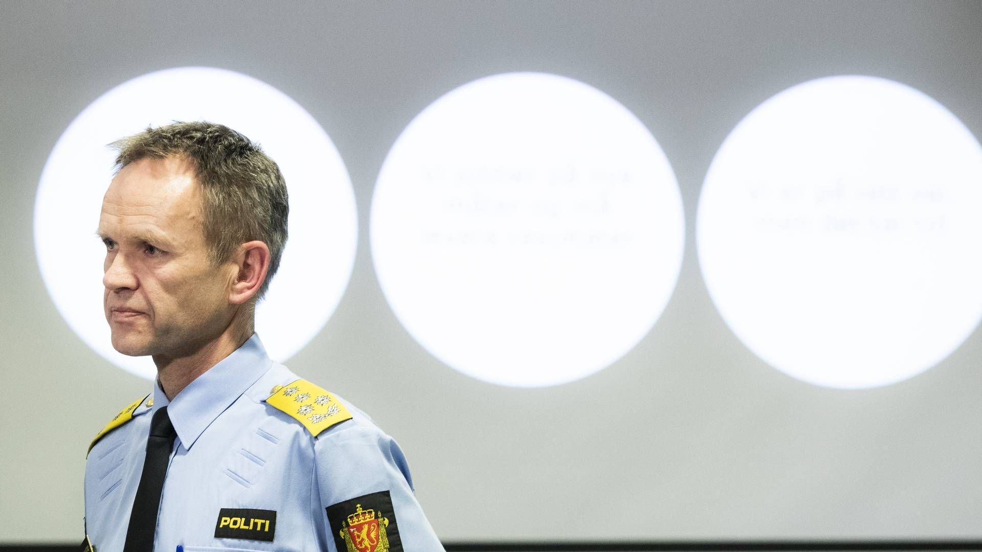 Assisterende politidirektør Håkon Skulstad. | Foto: Berit Roald/NTB