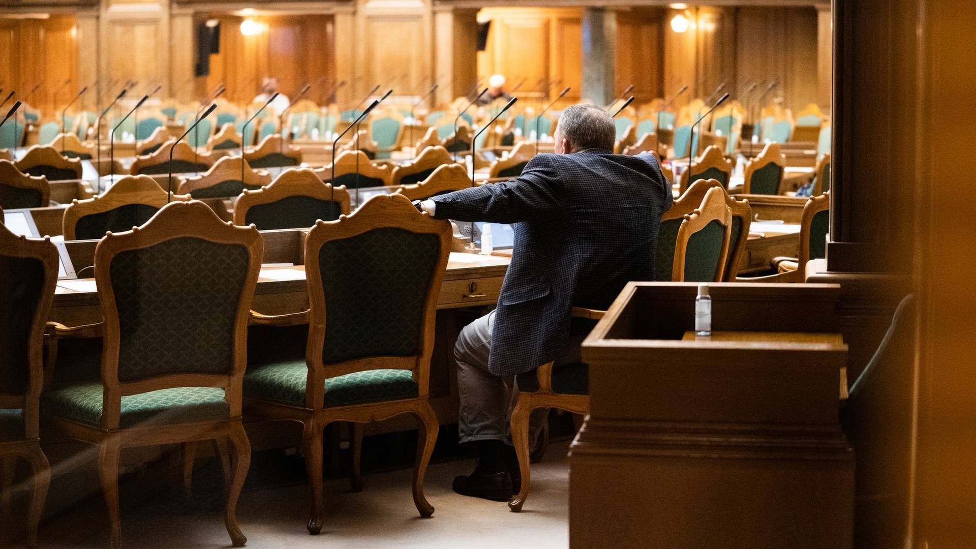 Lars Løkke Rasmusen i folketingssalen. | Foto: Jonathan Damslund