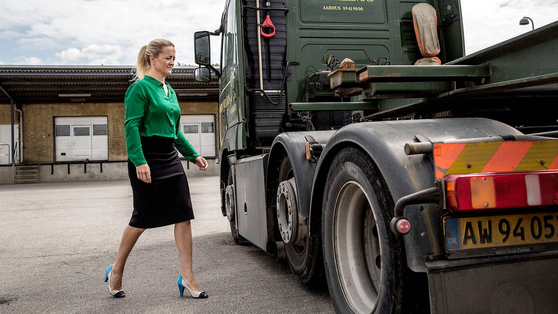 Adm. direktør for Ancotrans, Anne Kathrine Steenbjerge. | Foto: Bidstrup Stine/Jyllands-Posten/Ritzau Scanpix