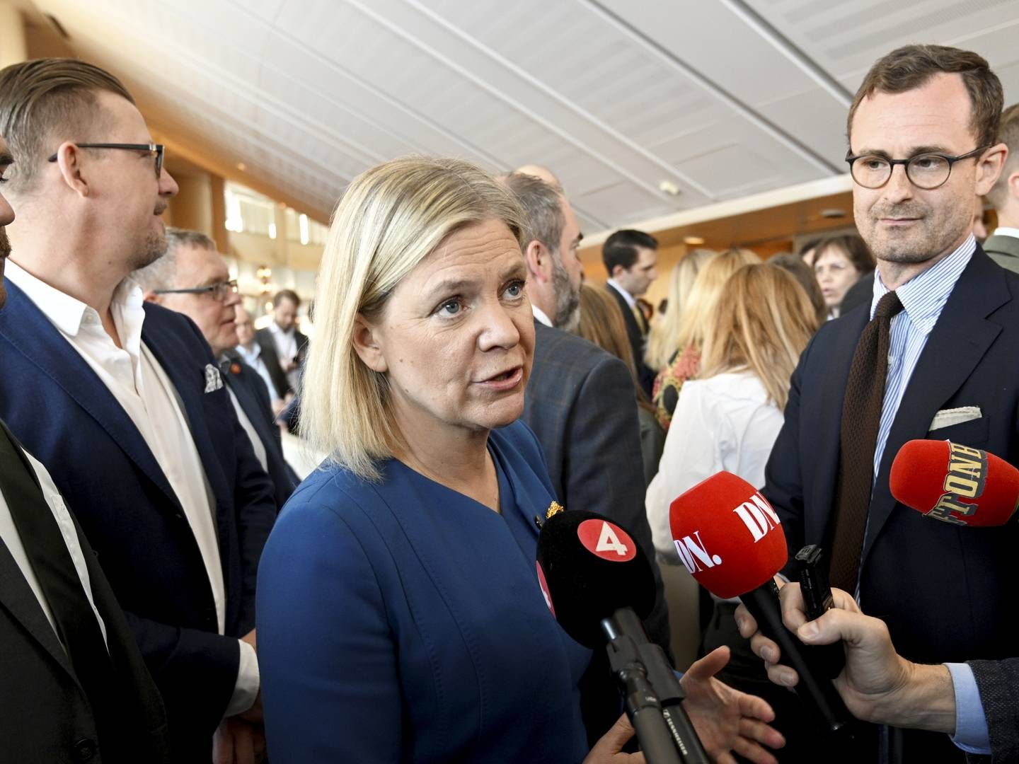 Sveriges statsminister, Magdalena Andersson | Foto: 10060 Henrik Montgomery/TT/TT NYHETSBYRÅN / TT NYHETSBYRÅN