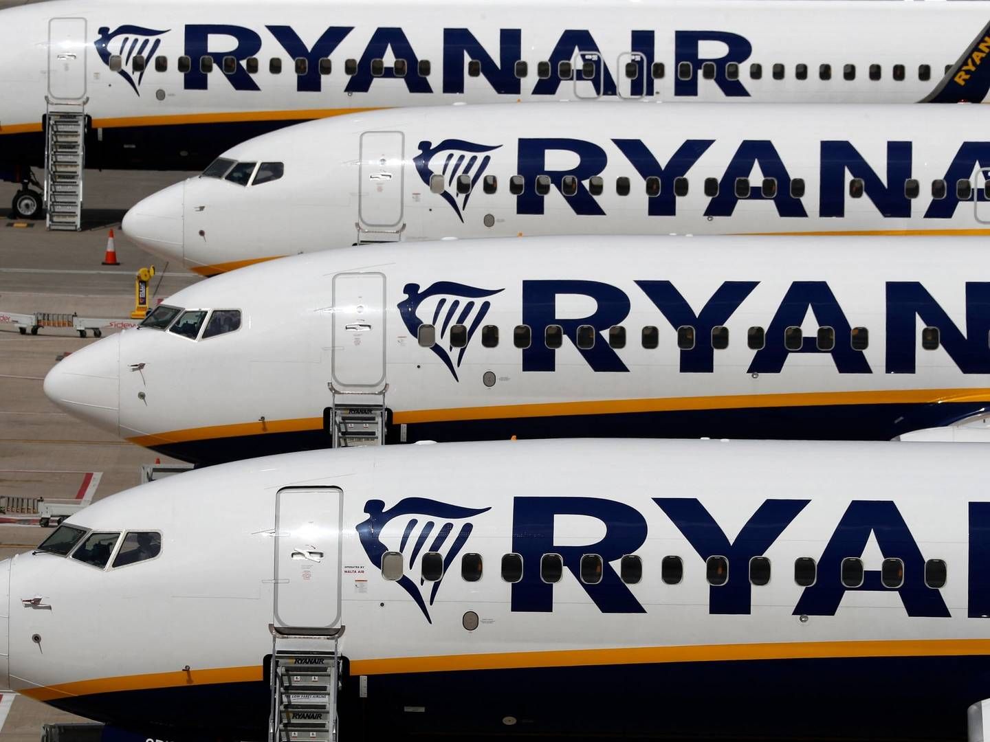 Ryanair venter prishop i de kommende måneder. | Foto: ADRIAN DENNIS/AFP / AFP