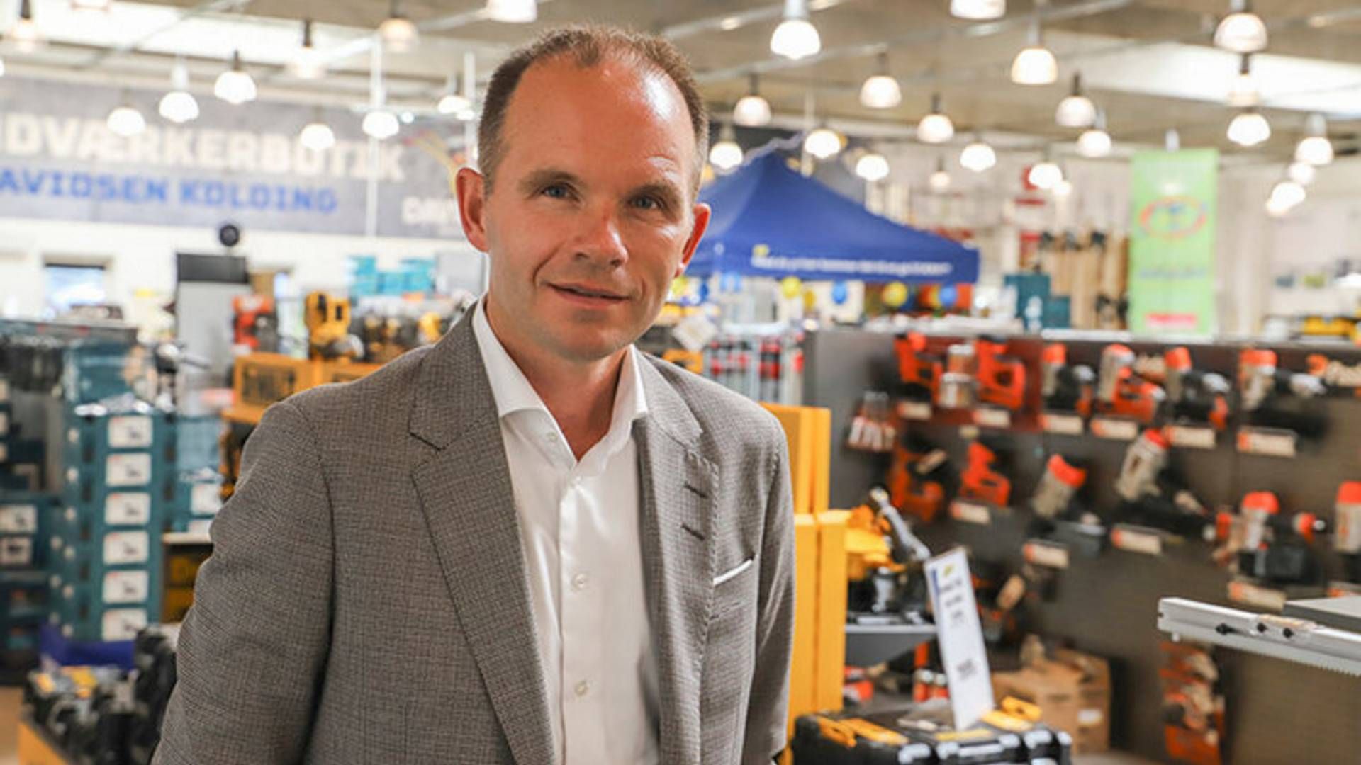 Henrik Clausen har været direktør i Davidsens Tømmerhandel siden 2017. | Foto: Davidsens Tømmerhandel/Pr