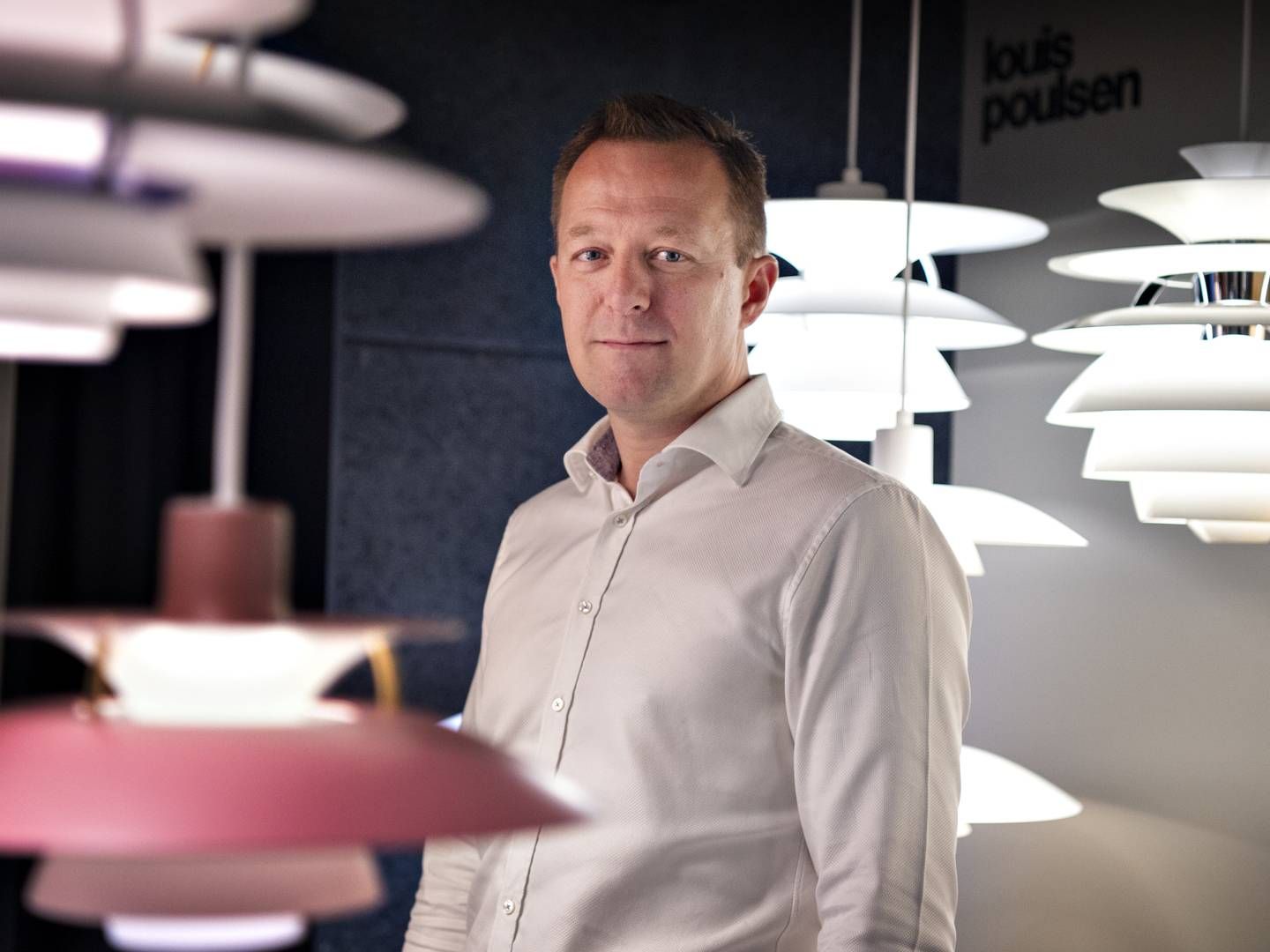 Søren Mygind Eskildsen er adm. direktør i Louis Poulsen, der er en del af den globale designkoncern Design Holding. | Foto: Brian Karmark/ERH