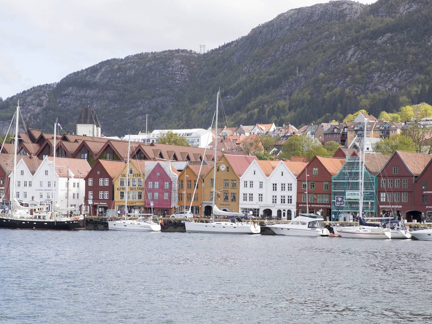 BERGEN: Eiendomsinvestorene er avventende, viser rapport fra DNB Næringsmegling. | Foto: Terje Pedersen/NTB