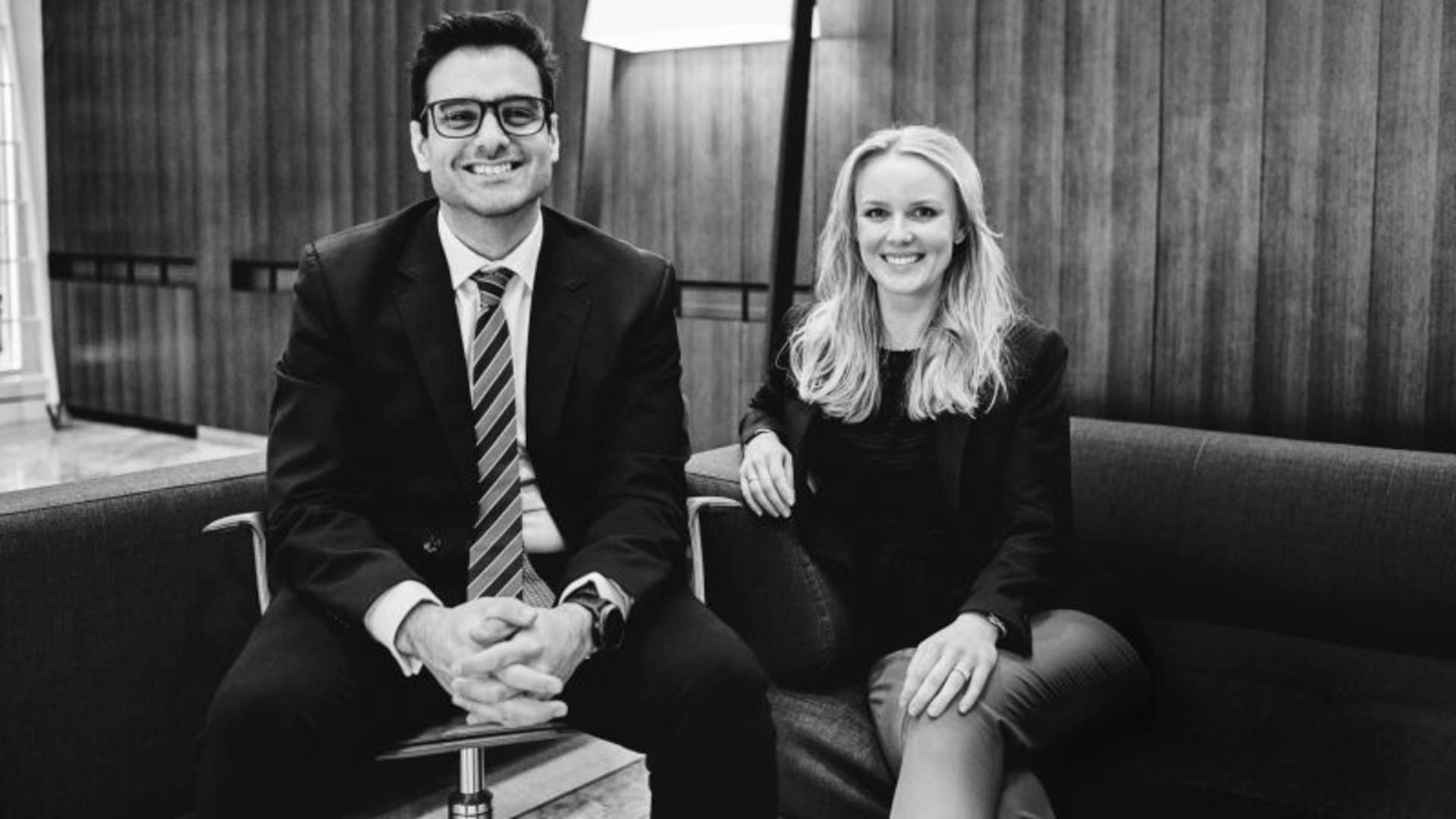 Soheil Mohammadi og Julie Høi-Nielsen bytter til juni titlerne som director ud med partner i advokatfirmaet Mazanti-Andersen. | Foto: Mazanti-Andersen / PR