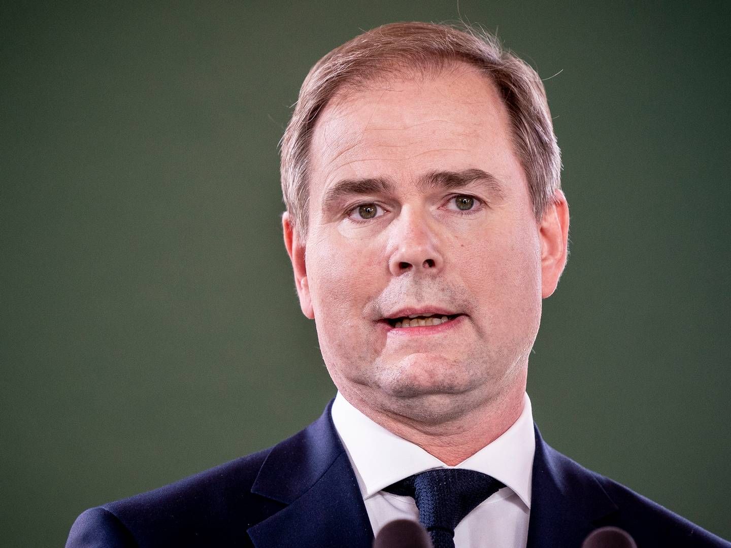 Finansminister Nicolai Wammen (S) | Foto: Liselotte Sabroe/Ritzau Scanpix