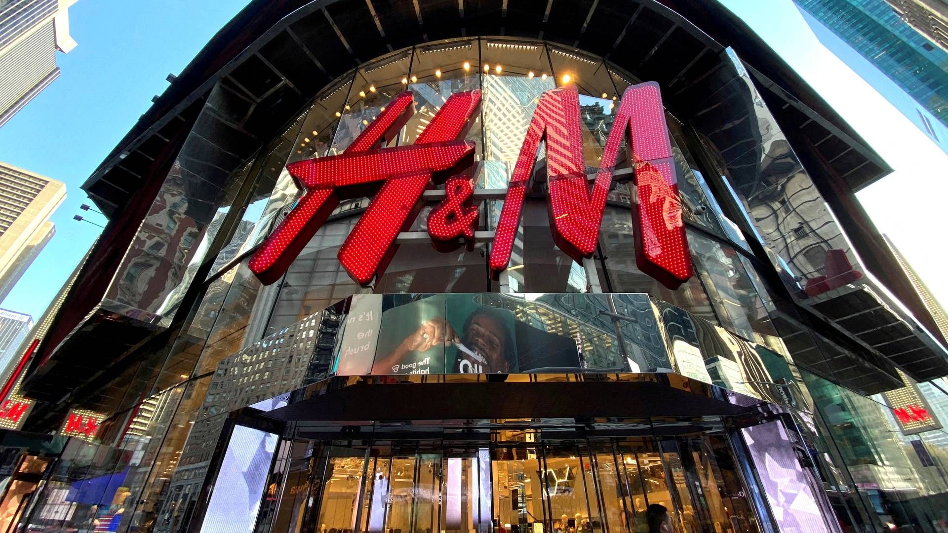 H&M på Times Square i New York. | Foto: MIKE SEGAR/REUTERS / X90033