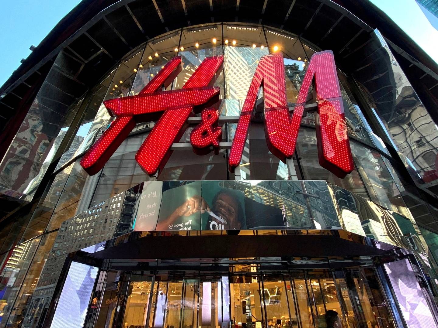 H&M på Times Square i New York. | Foto: MIKE SEGAR/REUTERS / X90033