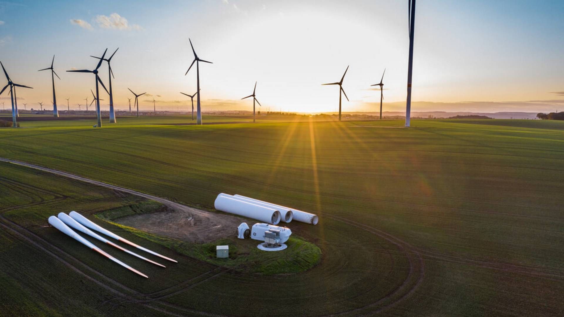 Der var mere gang i vindmøllerne i første kvartal i år. | Foto: European Energy