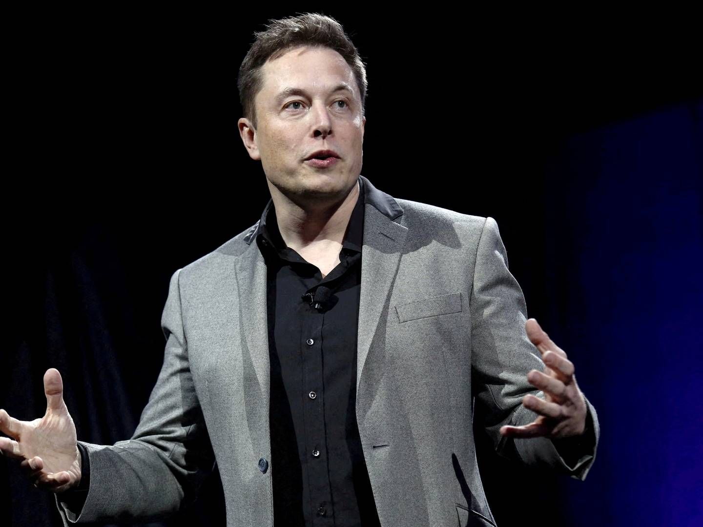 Elon Musk, adm. direktør i Tesla. | Foto: Patrick Fallon/REUTERS / X03007